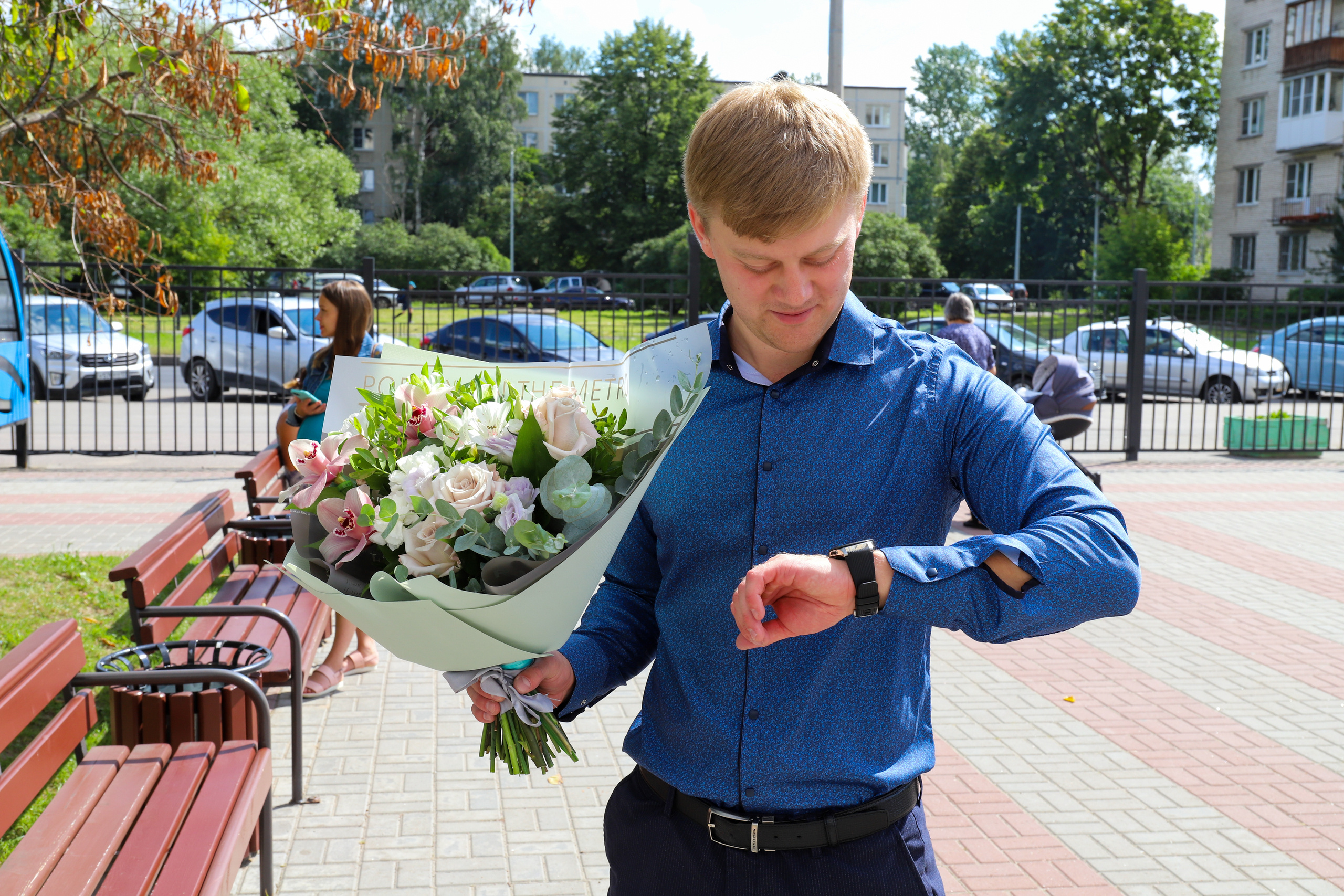 Выписка из роддома маленького Дениса. Фотограф в Санкт-Петербурге Наталья Брилькова