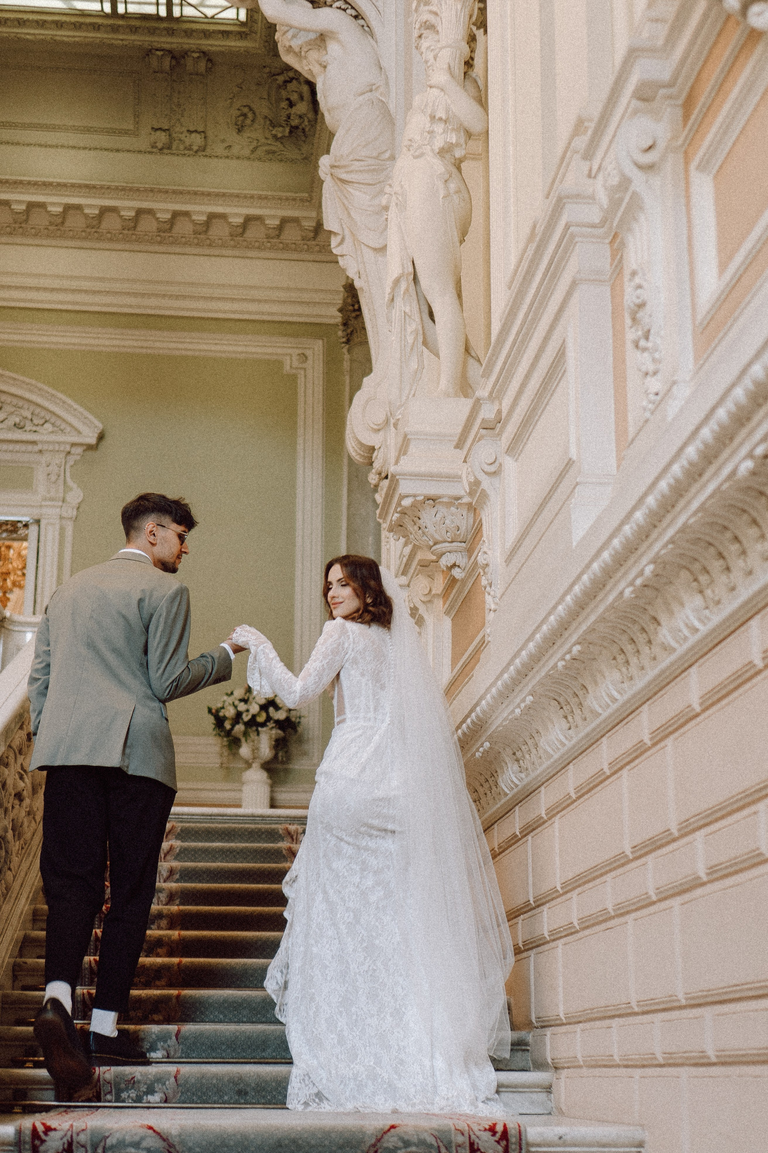 СВАДЕБНАЯ СЬЕМКА В ПЕРВОМ ДВОРЦЕ БРАКОСОЧЕТАНИЯ. Профессиональный фотограф, Санкт-Петербург — Виктория Богомолова