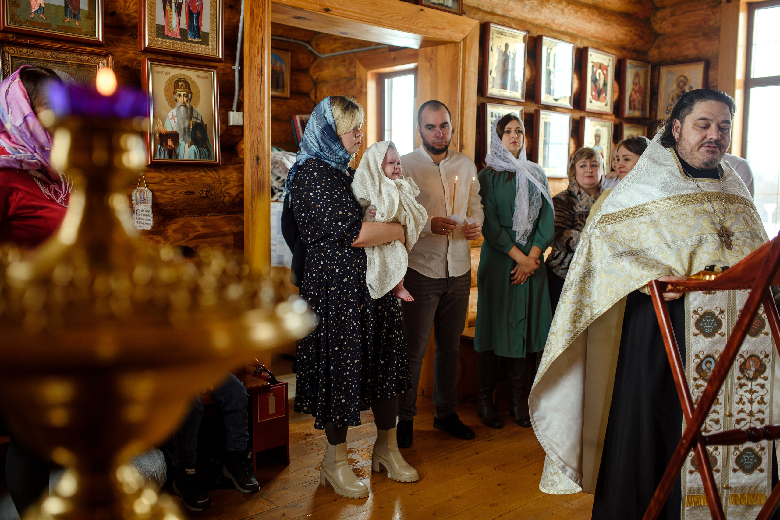 Крещение Лизы (Васильевка). Свадебный и семейный Фотограф в Пензе Татьяна Лапоногова