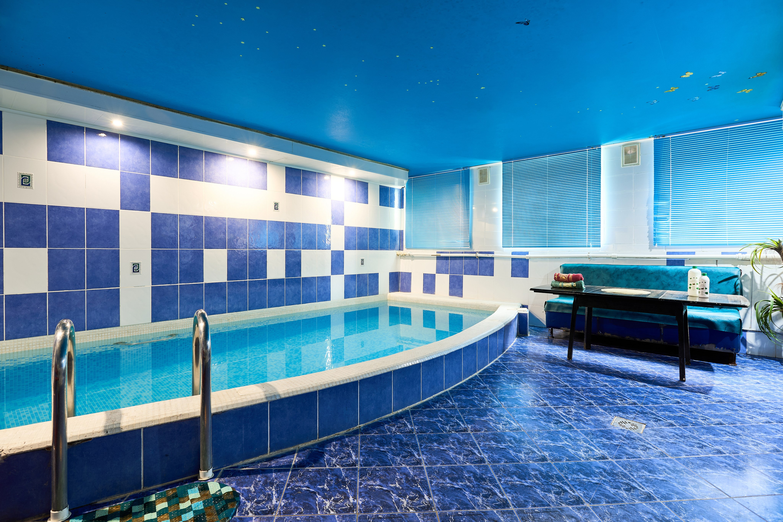 Бассейн с баней. Автомобильный и интерьерный фотограф в Минске Александр Тагаев