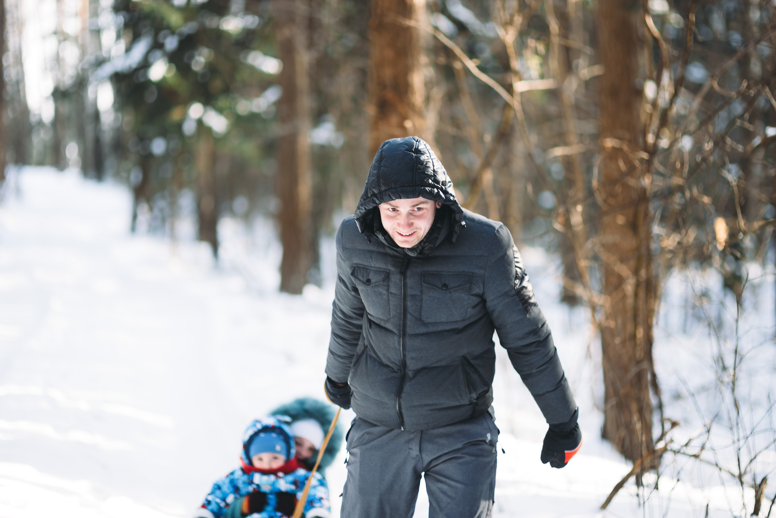 Зимняя фотосессия на улице. Свадебный и семейный фотограф в Минске Филиппович Александр
