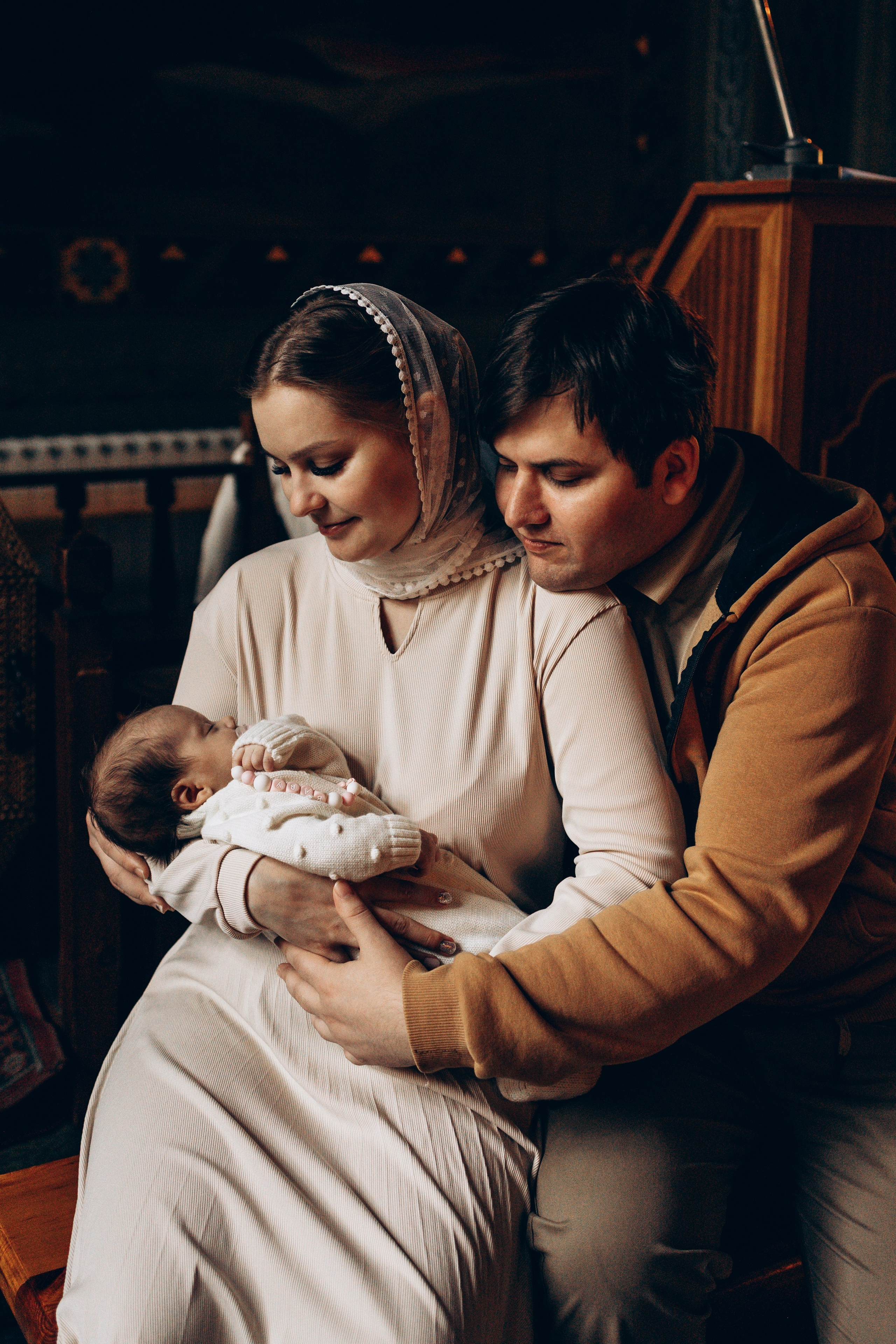 Крещение в Храме Воскресения Словущего в Даниловской Слободе. Главная