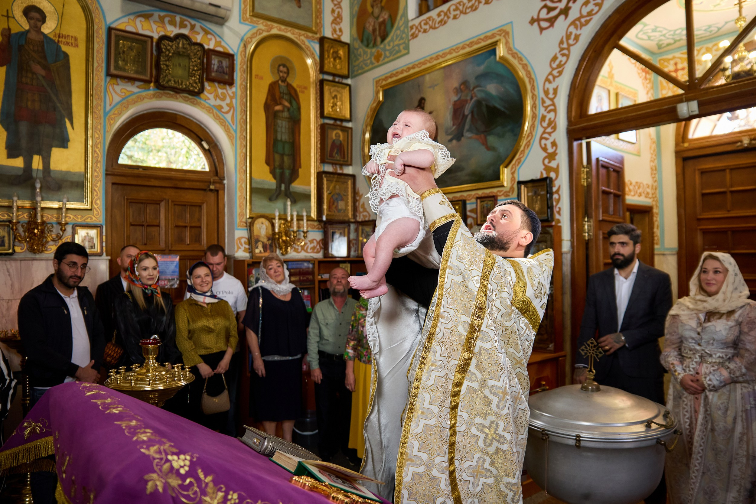 Профессиональная фотосъёмка КРЕЩЕНИЯ в Донецке, Макеевке. Фотограф Татаринов Андрей (Донецк / Макеевка)