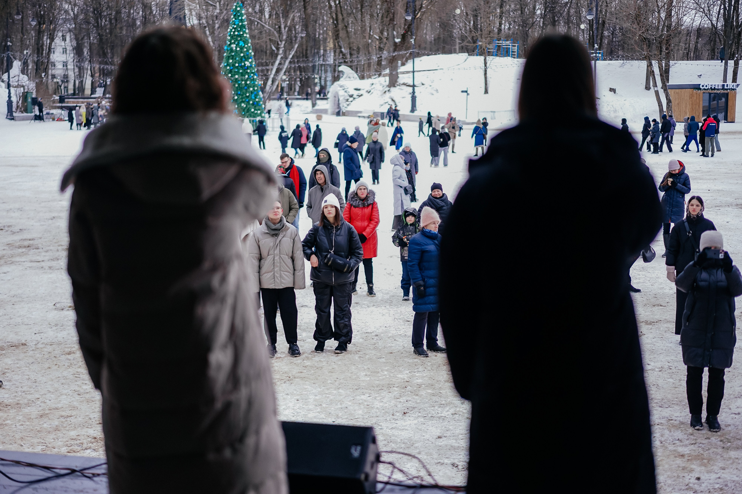 «Предновогодний переполох» Лопатинский сад, 14.12.2024. Фотограф и видеограф Смоленск | Студия Цезарь