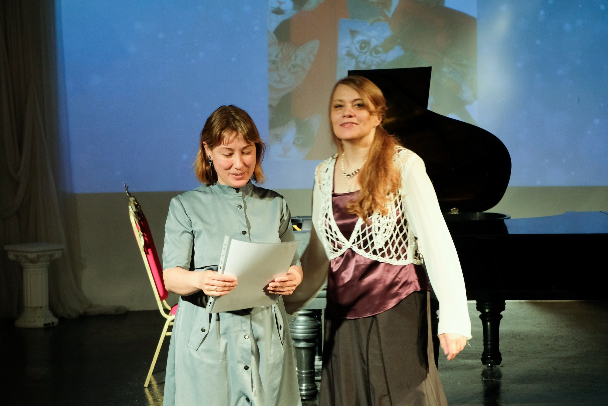 «ПитерКот» ежегодная выставка работ художников. Дом Шрёдера