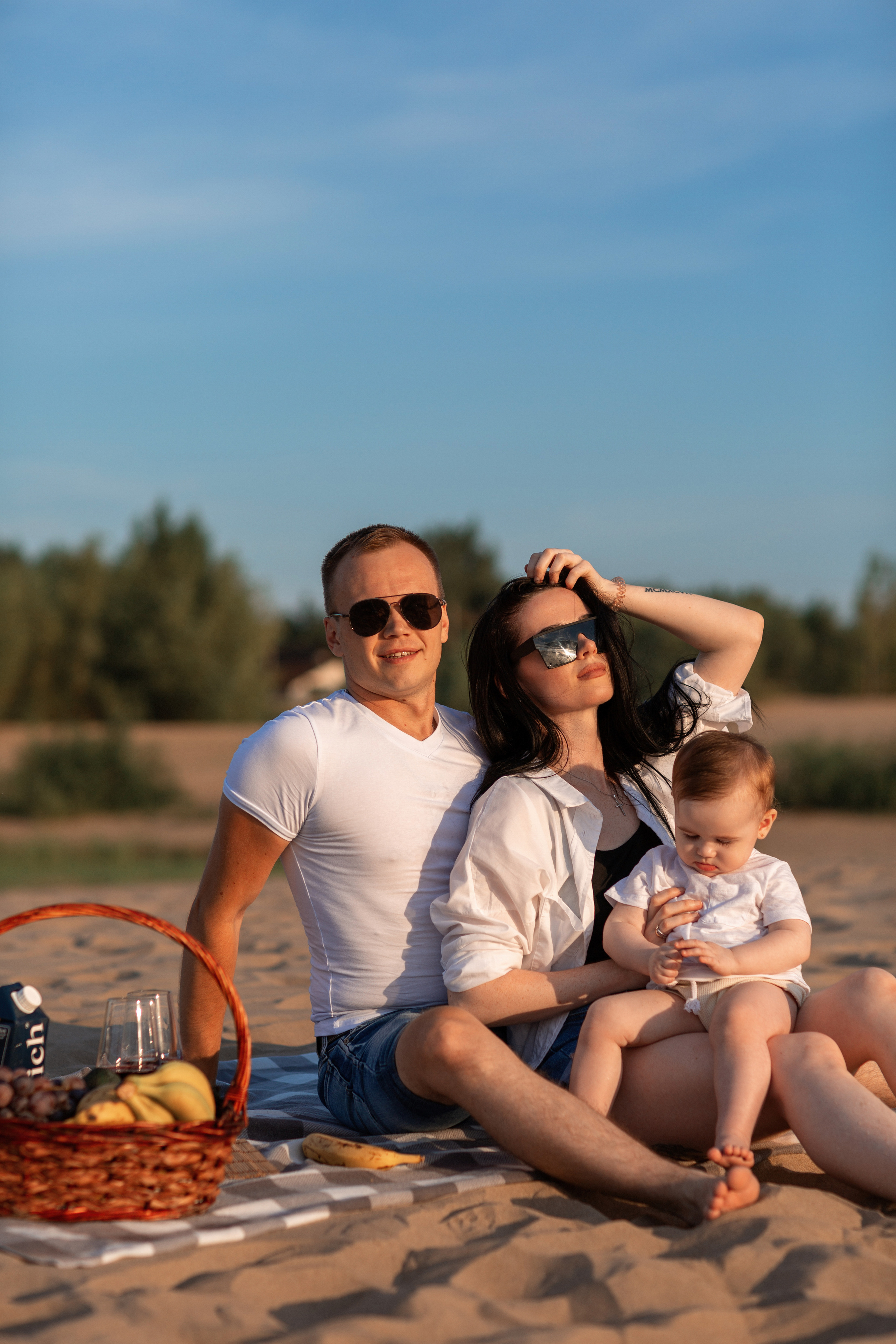 Прогулка по пляжу. Семейный и женский фотограф в Волгограде Екатерина Гулей