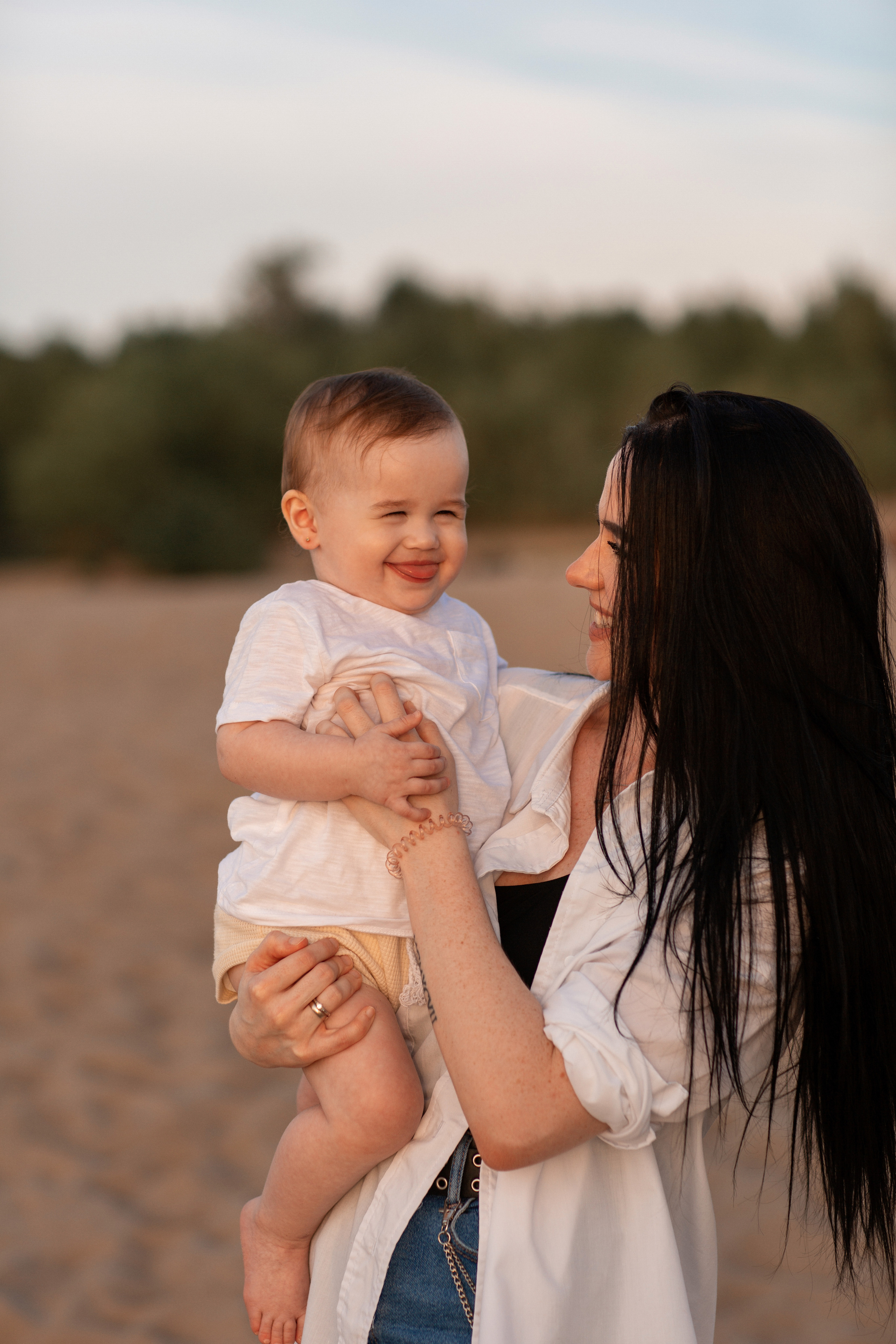 Прогулка по пляжу. Семейный и женский фотограф в Волгограде Екатерина Гулей