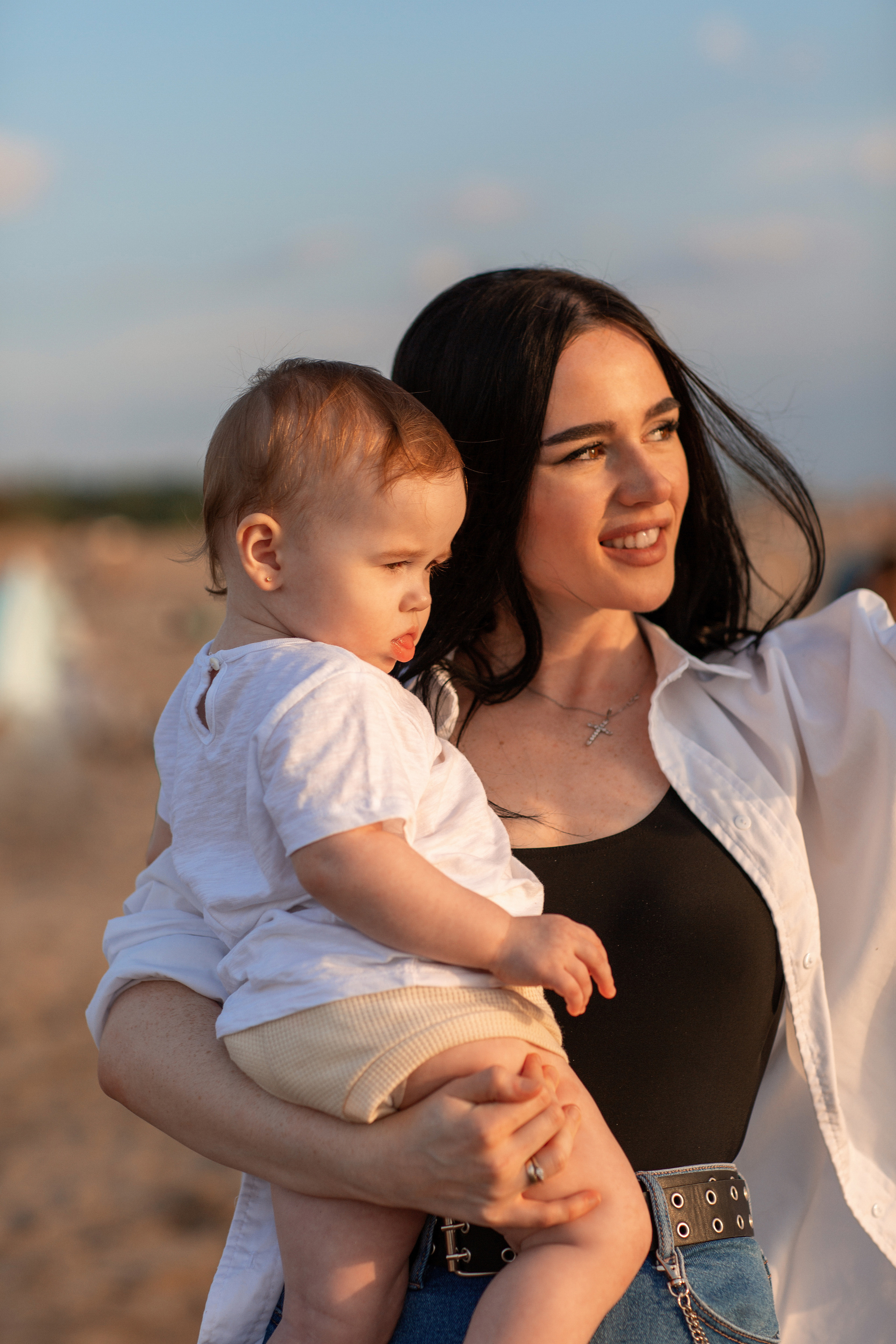 Прогулка по пляжу. Семейный и женский фотограф в Волгограде Екатерина Гулей