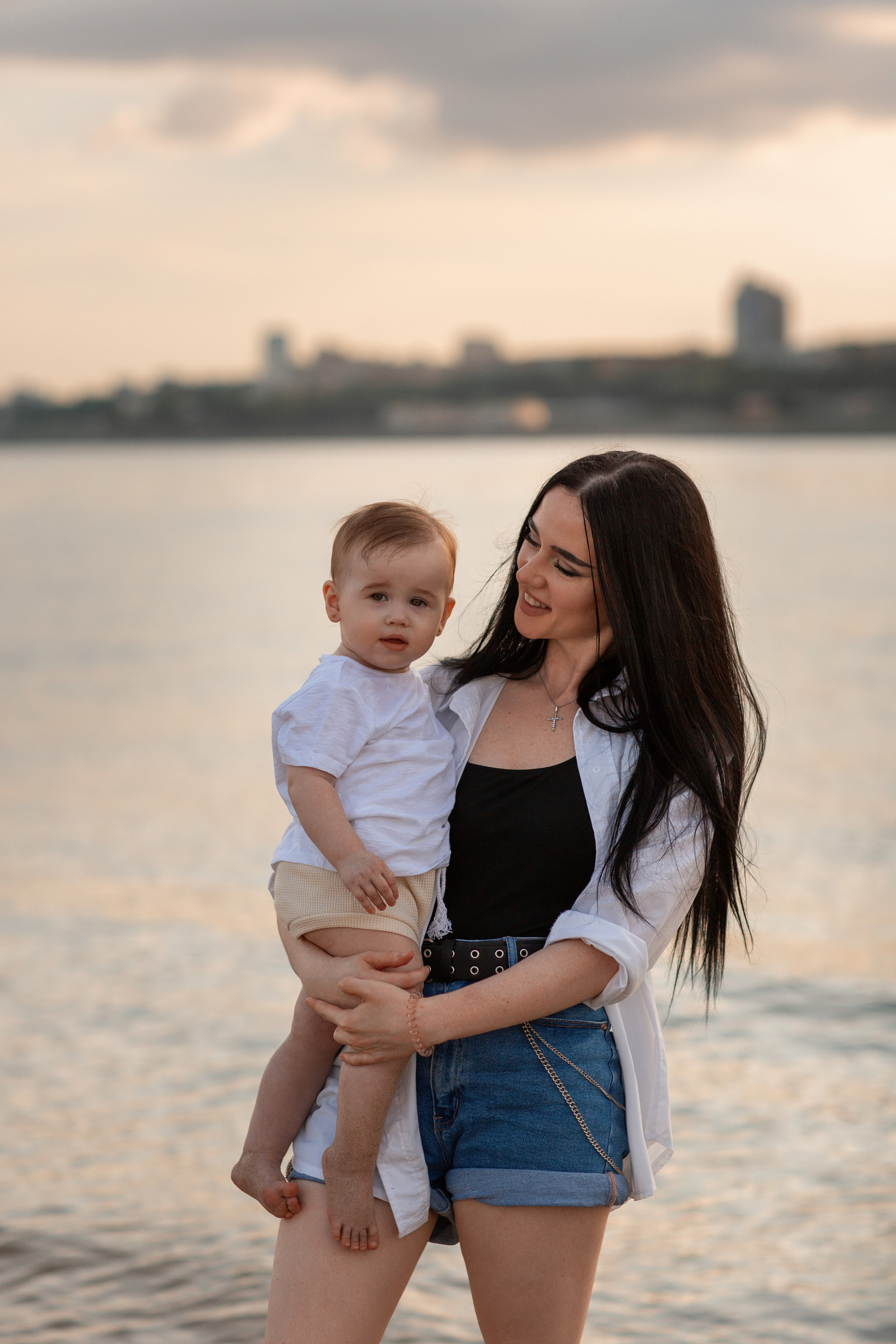 Прогулка по пляжу. Семейный и женский фотограф в Волгограде Екатерина Гулей