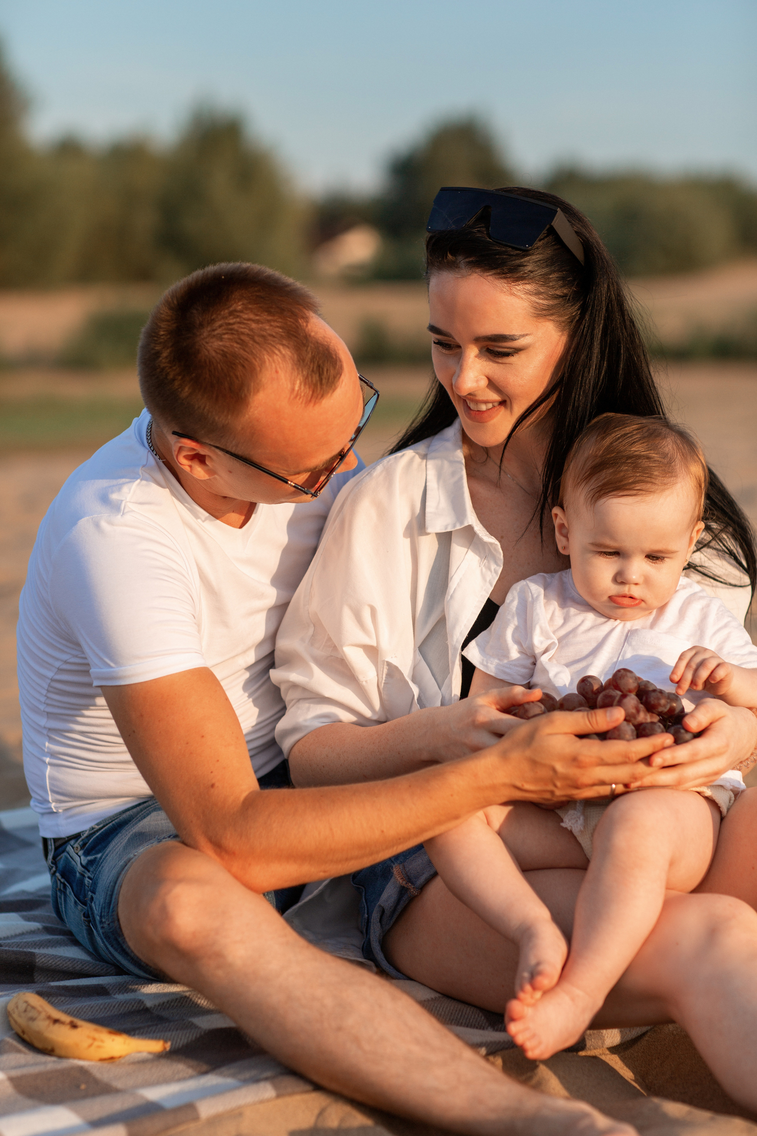Прогулка по пляжу. Семейный и женский фотограф в Волгограде Екатерина Гулей