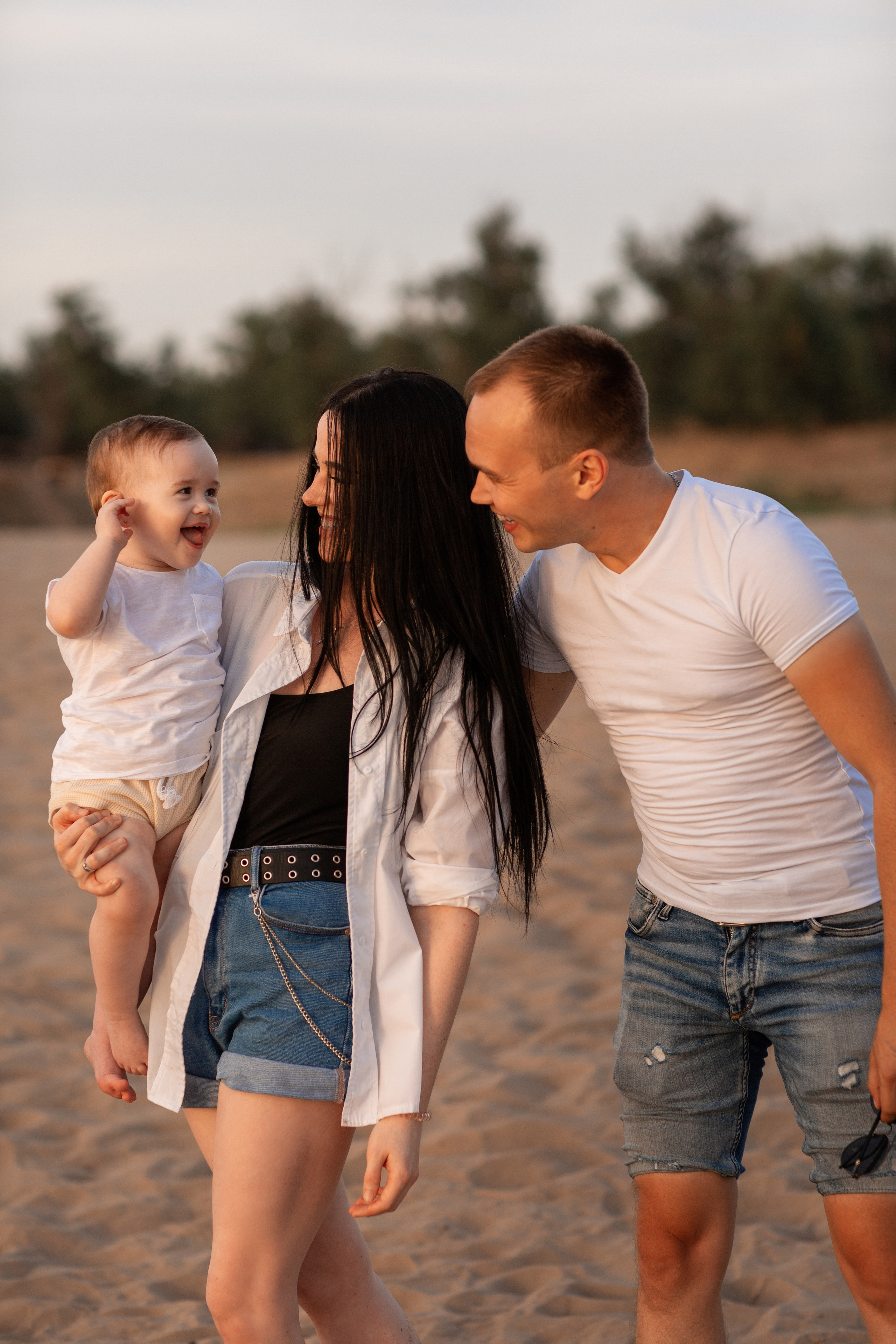 Прогулка по пляжу. Семейный и женский фотограф в Волгограде Екатерина Гулей