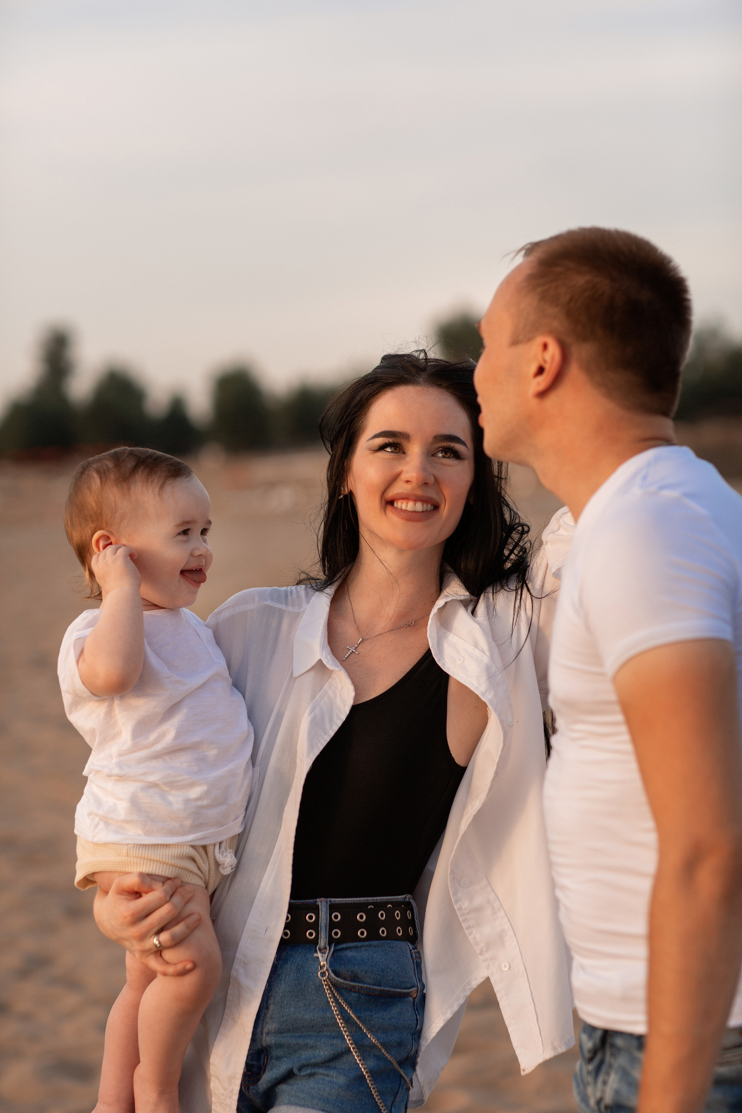 Прогулка по пляжу. Семейный и женский фотограф в Волгограде Екатерина Гулей