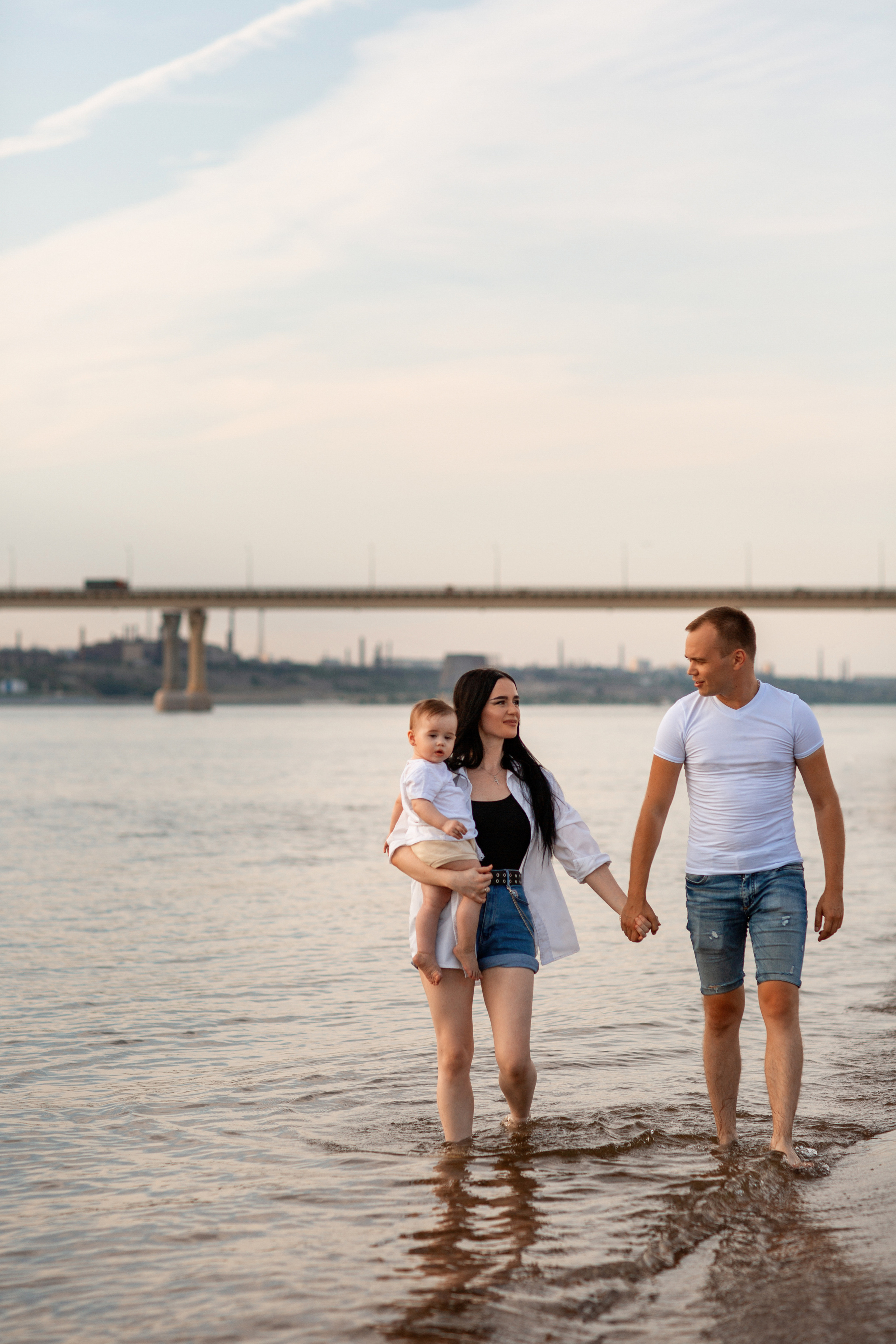 Прогулка по пляжу. Семейный и женский фотограф в Волгограде Екатерина Гулей