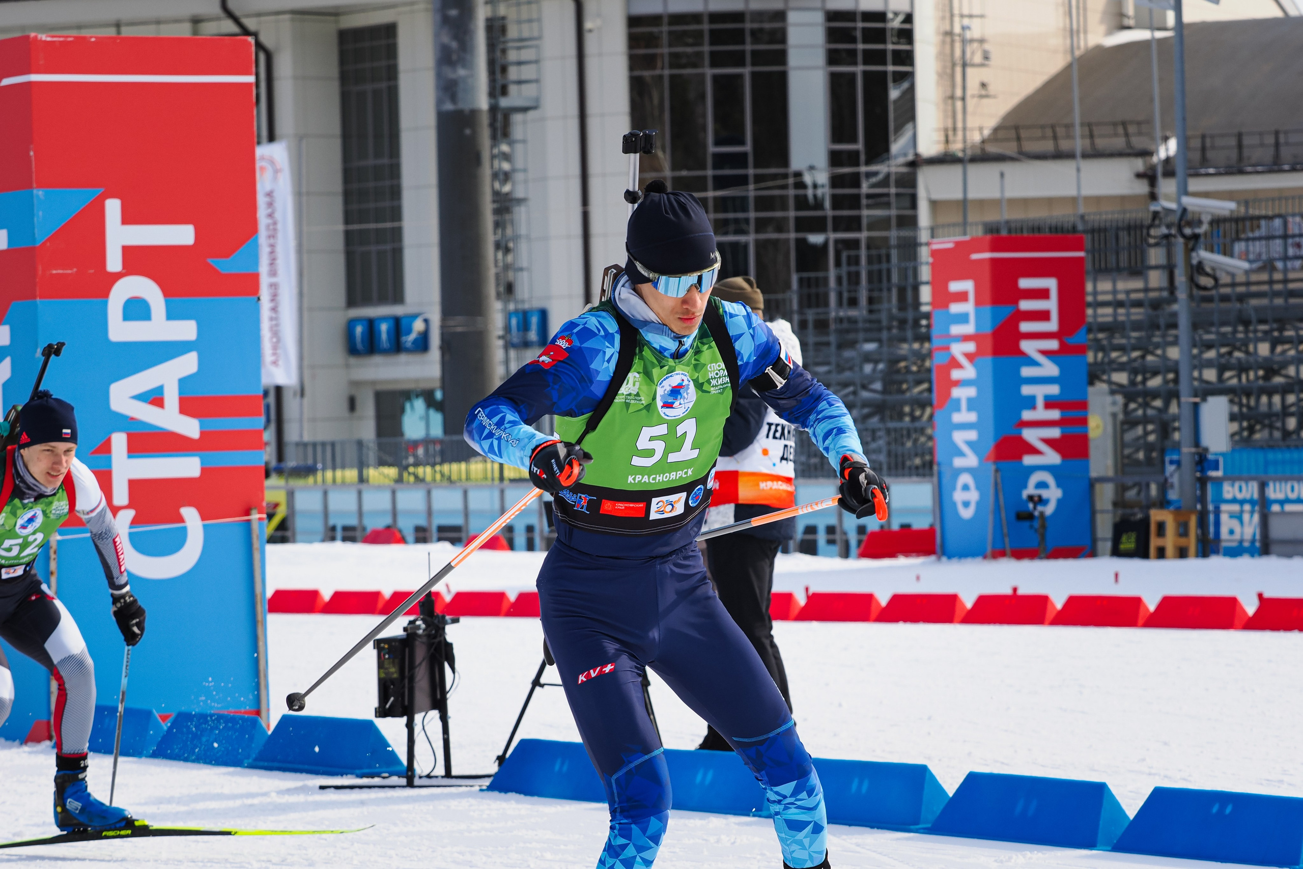 Биатлон / Первенство России. Репортажный фотограф Алексей Козьмин