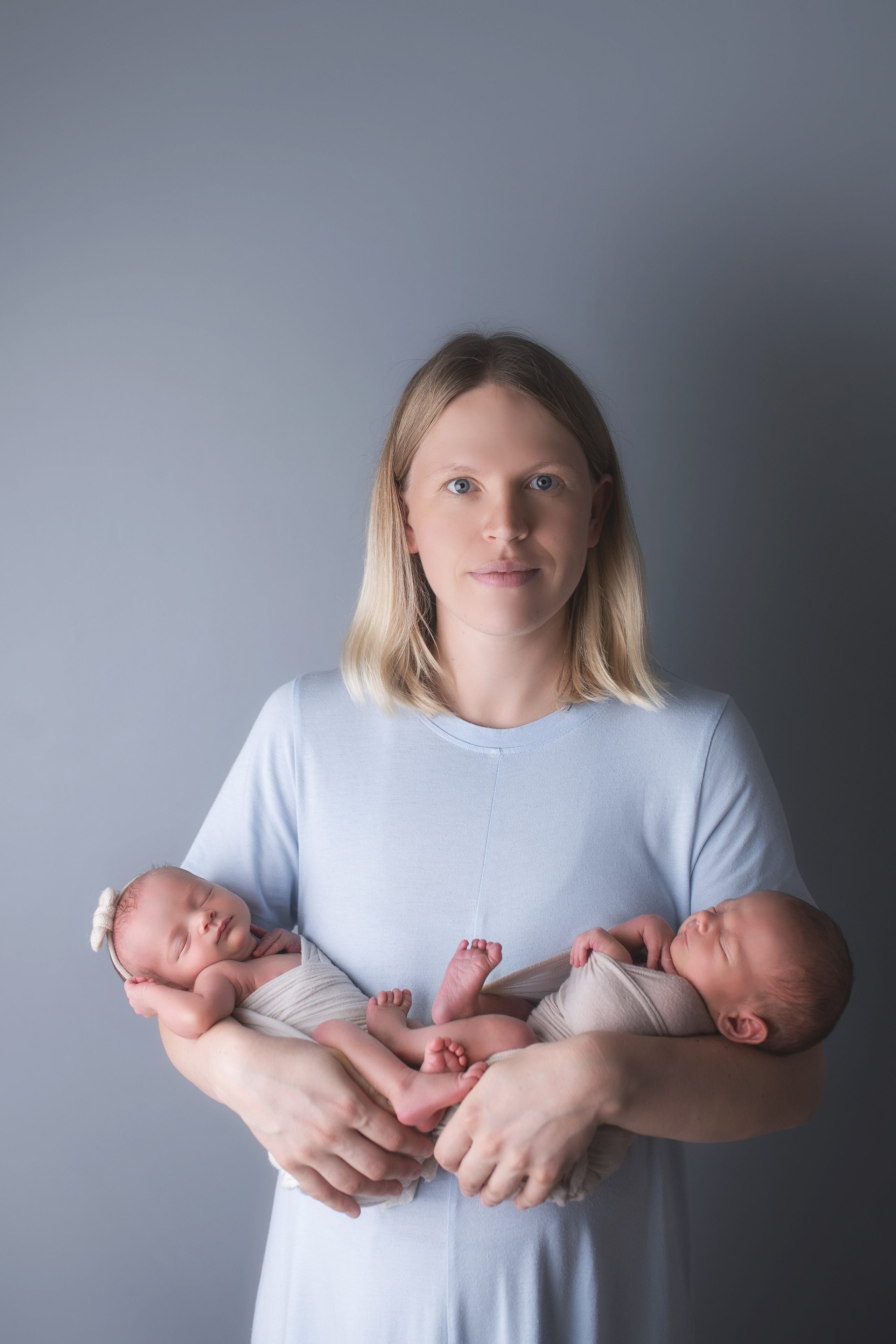 Двойня. Кобякова Мария. Фотограф новорождённых и детей до года город ИРКУТСК