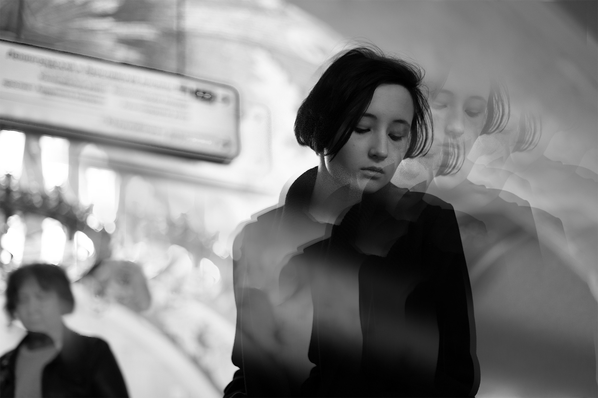 Фотосессия в метро. Фотограф Линина Анна