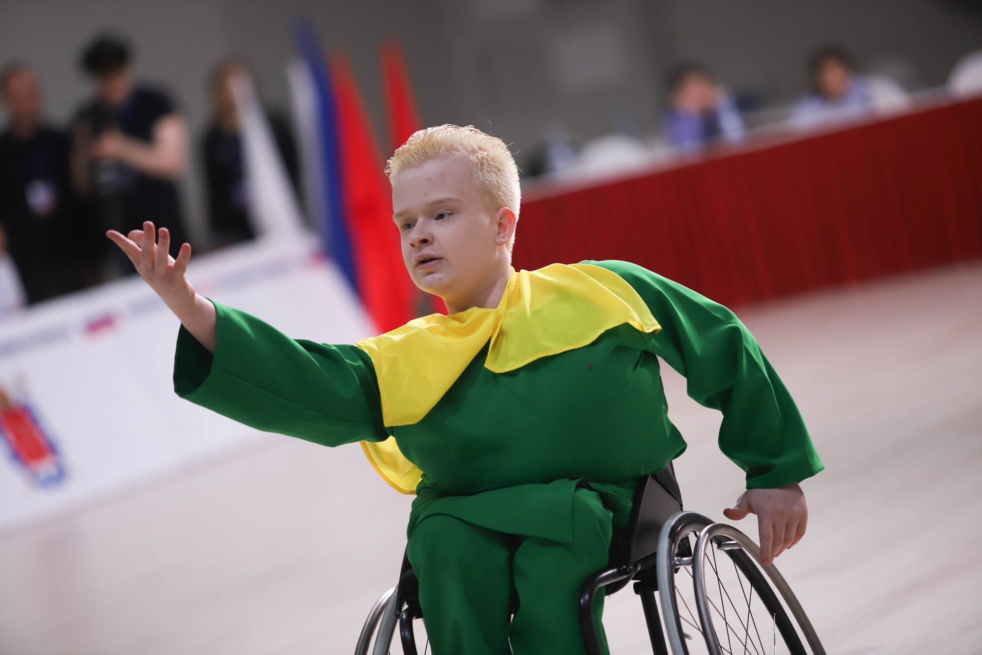 Чемпионат России по танцам на колясках. Фотограф Дарья Попова