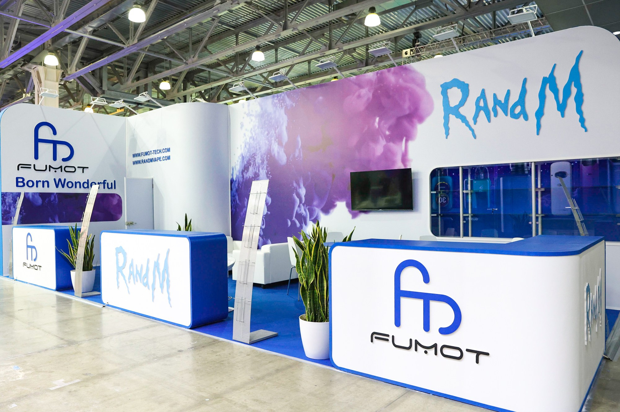 Застройка Vape Club Show. Фотограф Дарья Попова