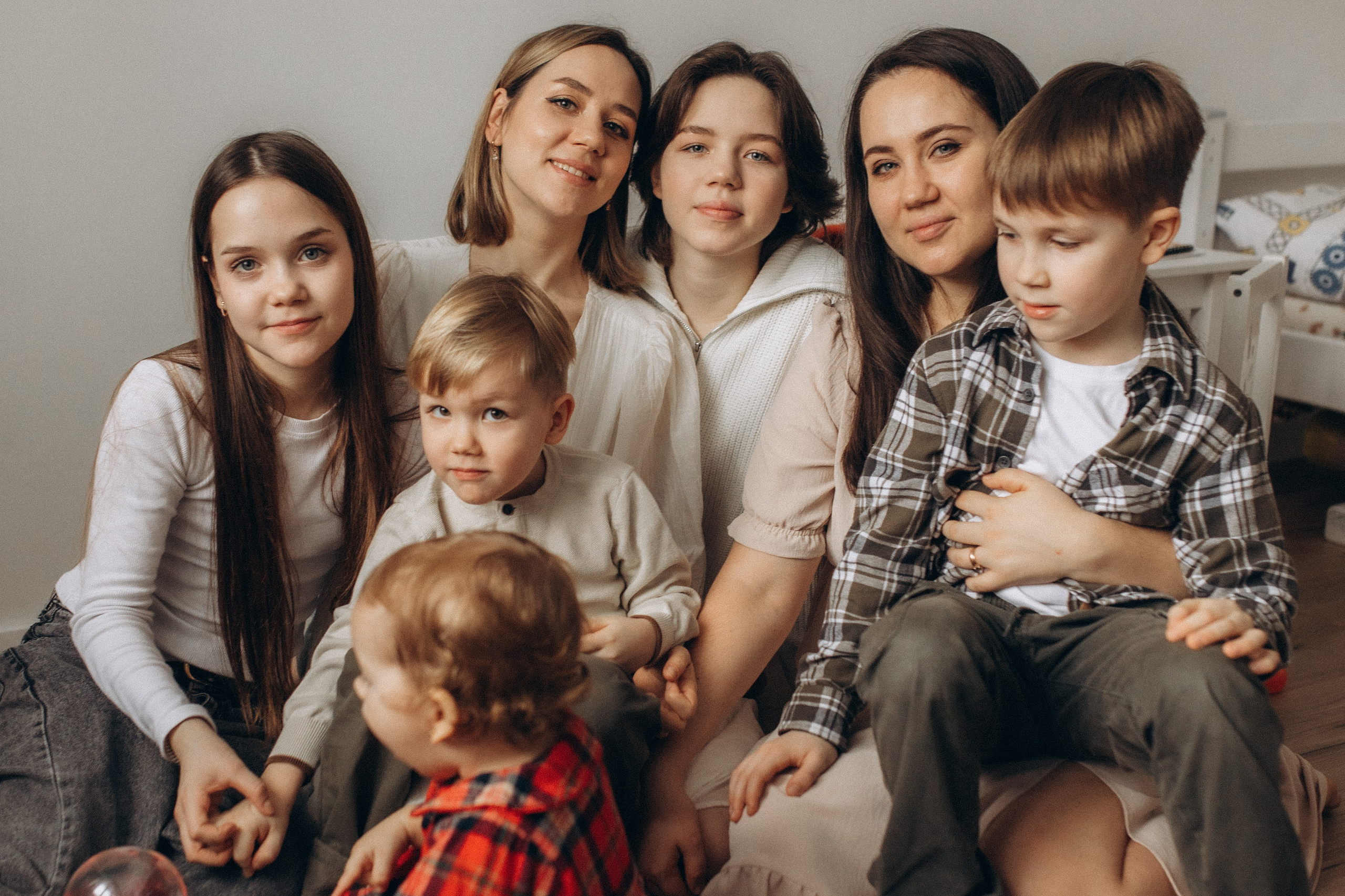 История большой семьи. Семейный фотограф lifestyle в Новосибирске Елена Шпилевая