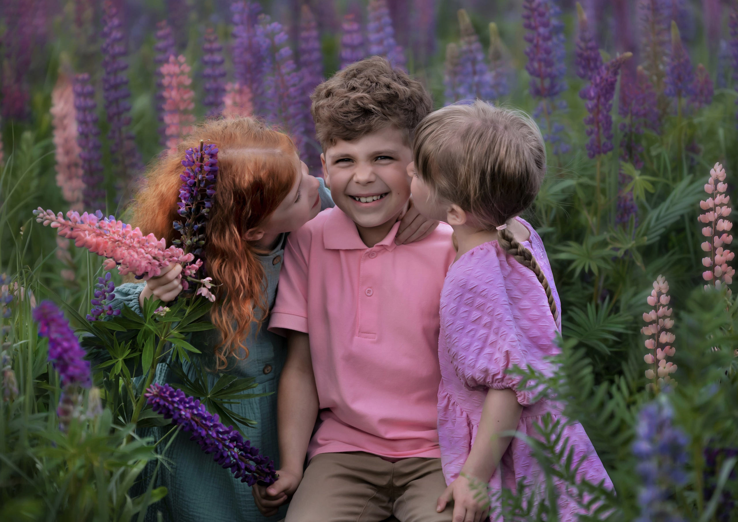 Профессиональная семейная фотосессия в Москве на природе. Профессиональный фотограф в Москве, Измайлово
