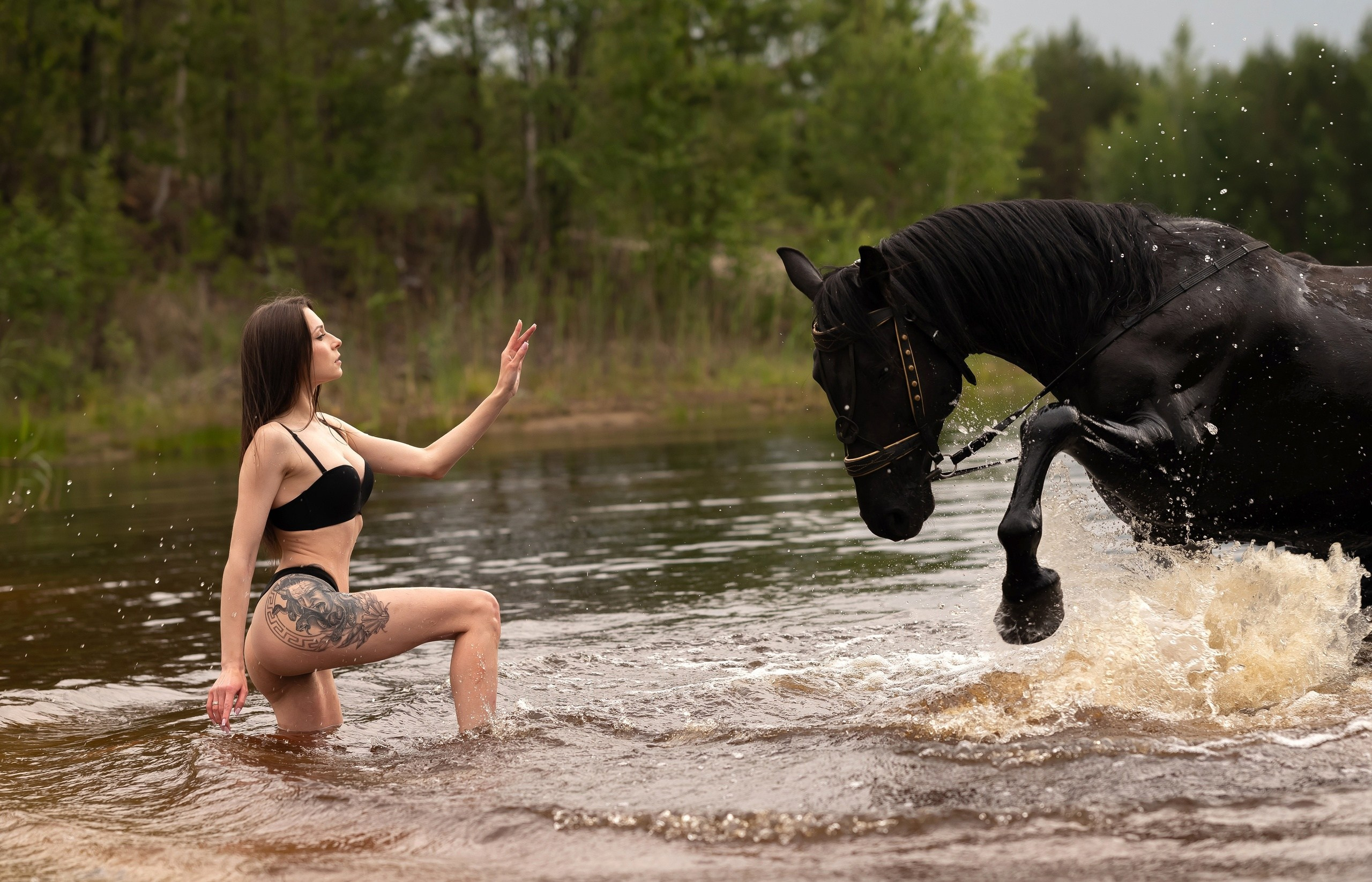 Елена. Конная прогулка. Фотограф в Тюмени Голышева Елена