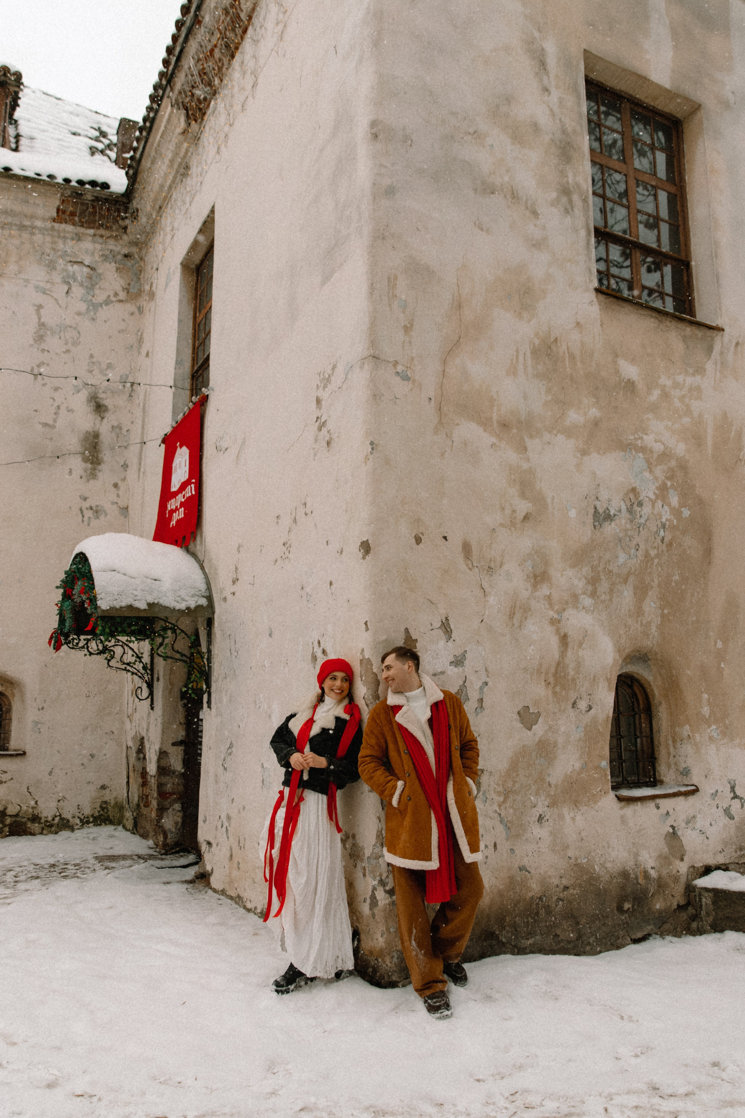 Антон и Яна: зимний Выборг. Николь — свадебный фотограф в Санкт-Петербурге, по России и в Европе