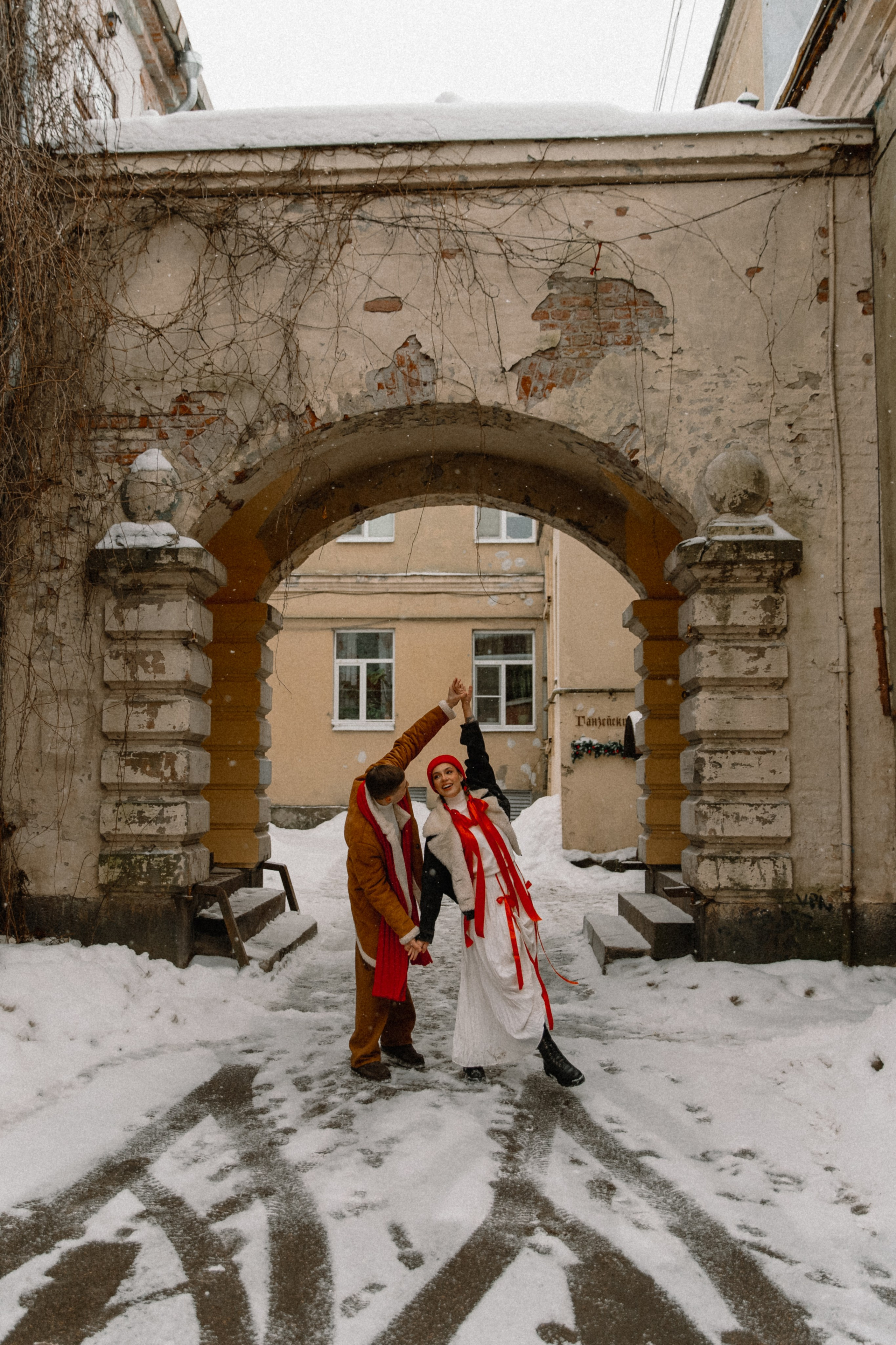 Антон и Яна: зимний Выборг. Николь — свадебный фотограф в Санкт-Петербурге, по России и в Европе