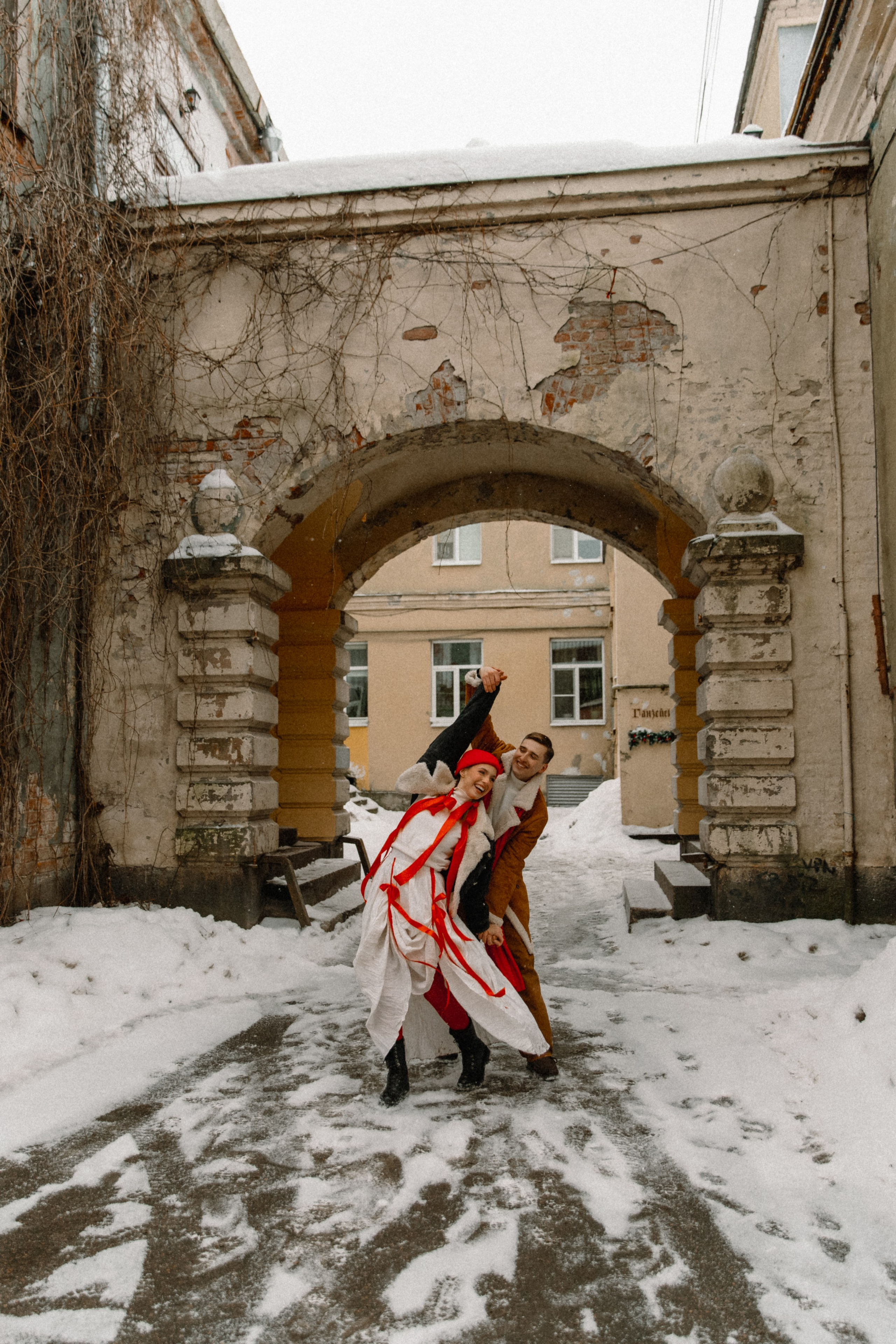 Антон и Яна: зимний Выборг. Николь — свадебный фотограф в Санкт-Петербурге, по России и в Европе
