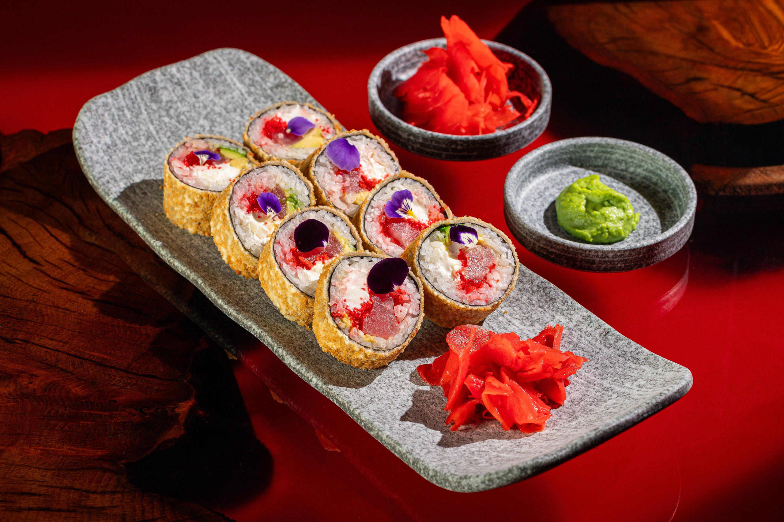 Фуд-фотография суши для меню