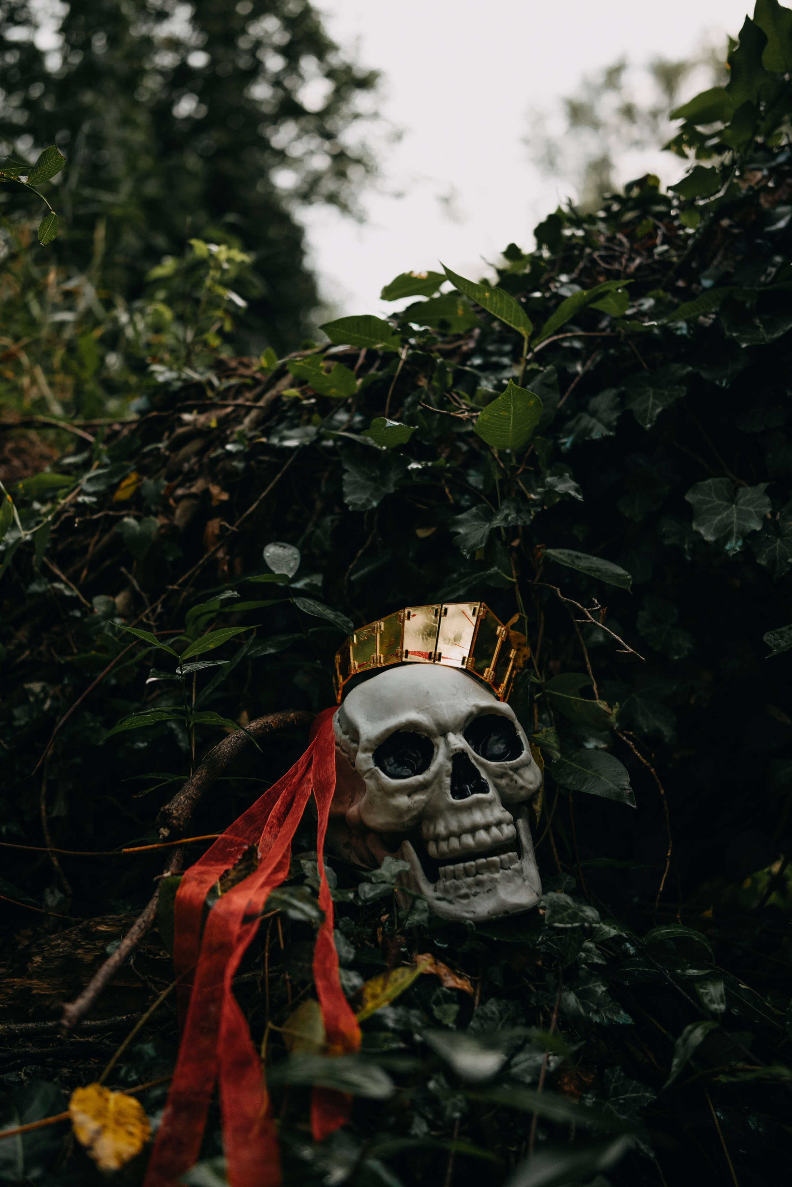 Съемка для бренда славянских украшений в лесу. Портретный и свадебный фотограф в Тбилиси • xeniqo