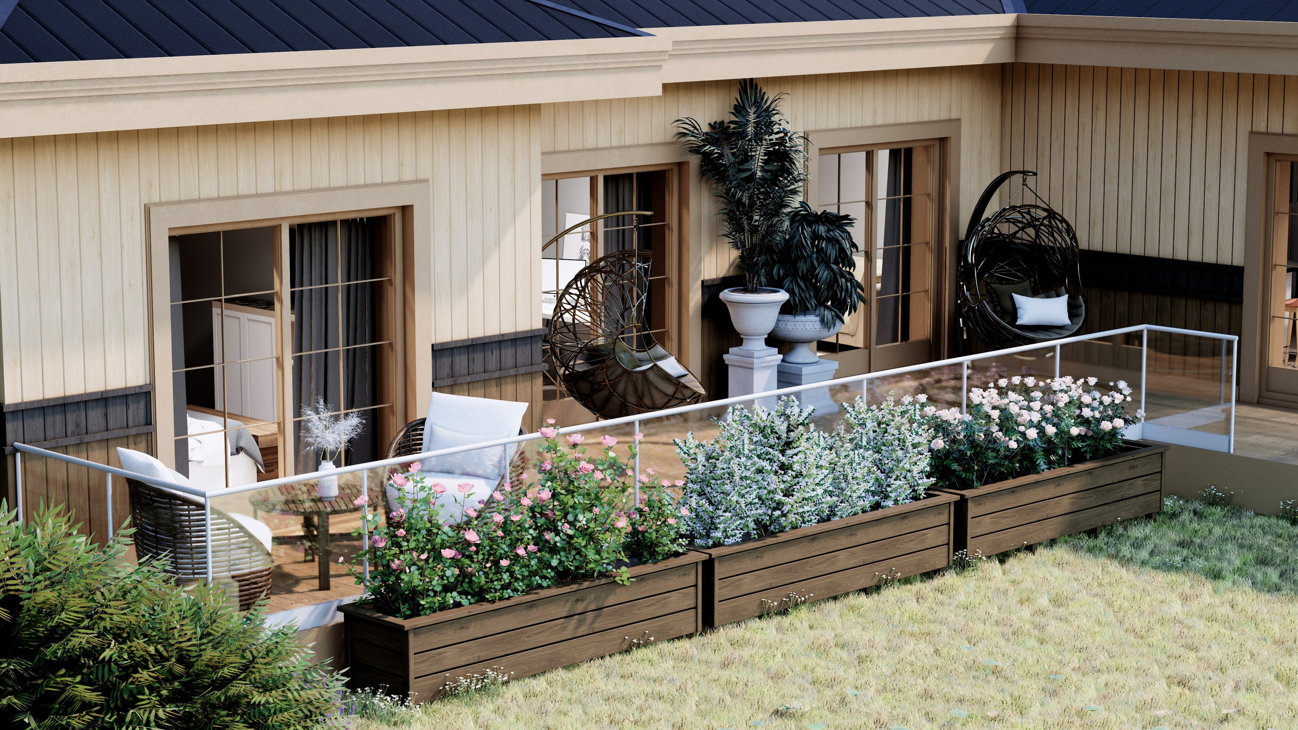 Жилой дом одноэтажный. Главная