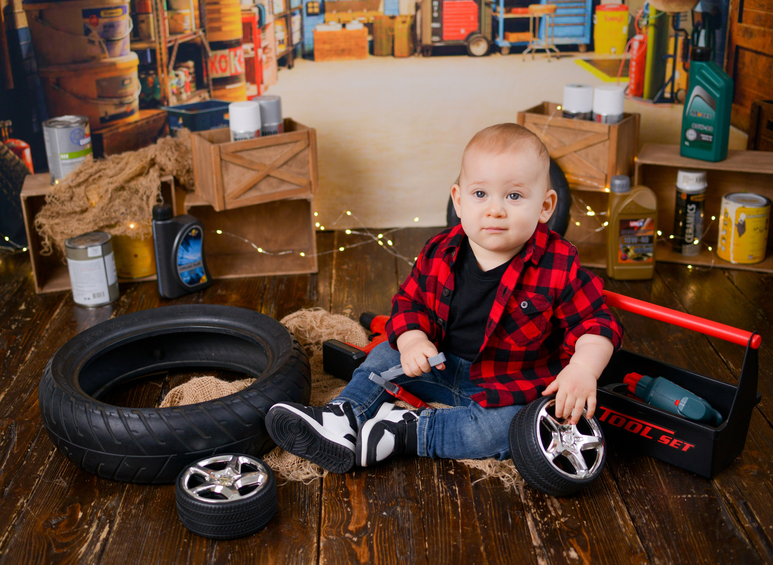 Первые кадры с фотосессии к годику. Фотограф новорожденных Краснодар Малышенко Надежда