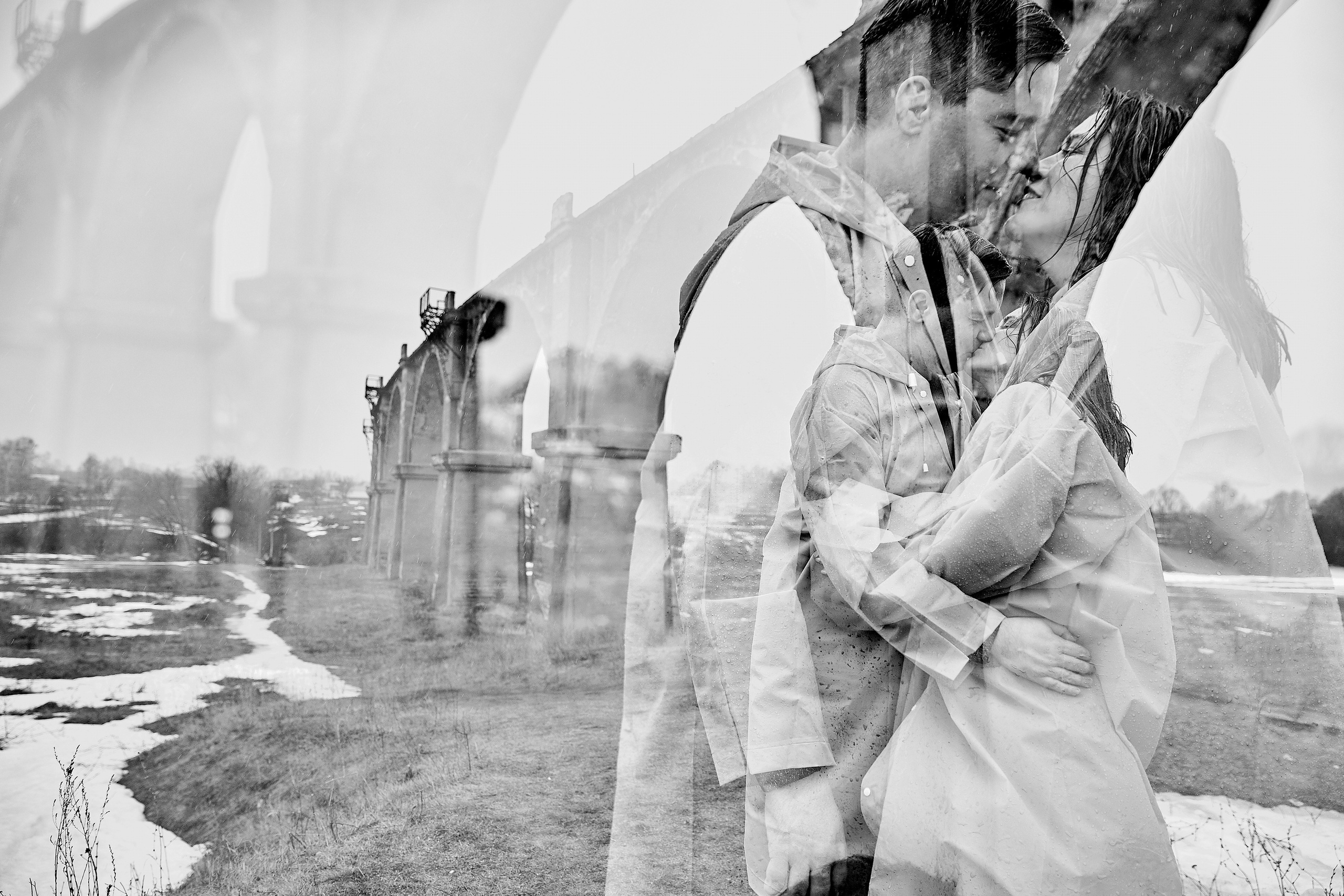 Прогулка под дождём. Свадебный фотограф в Ульяновске Александр Никитин