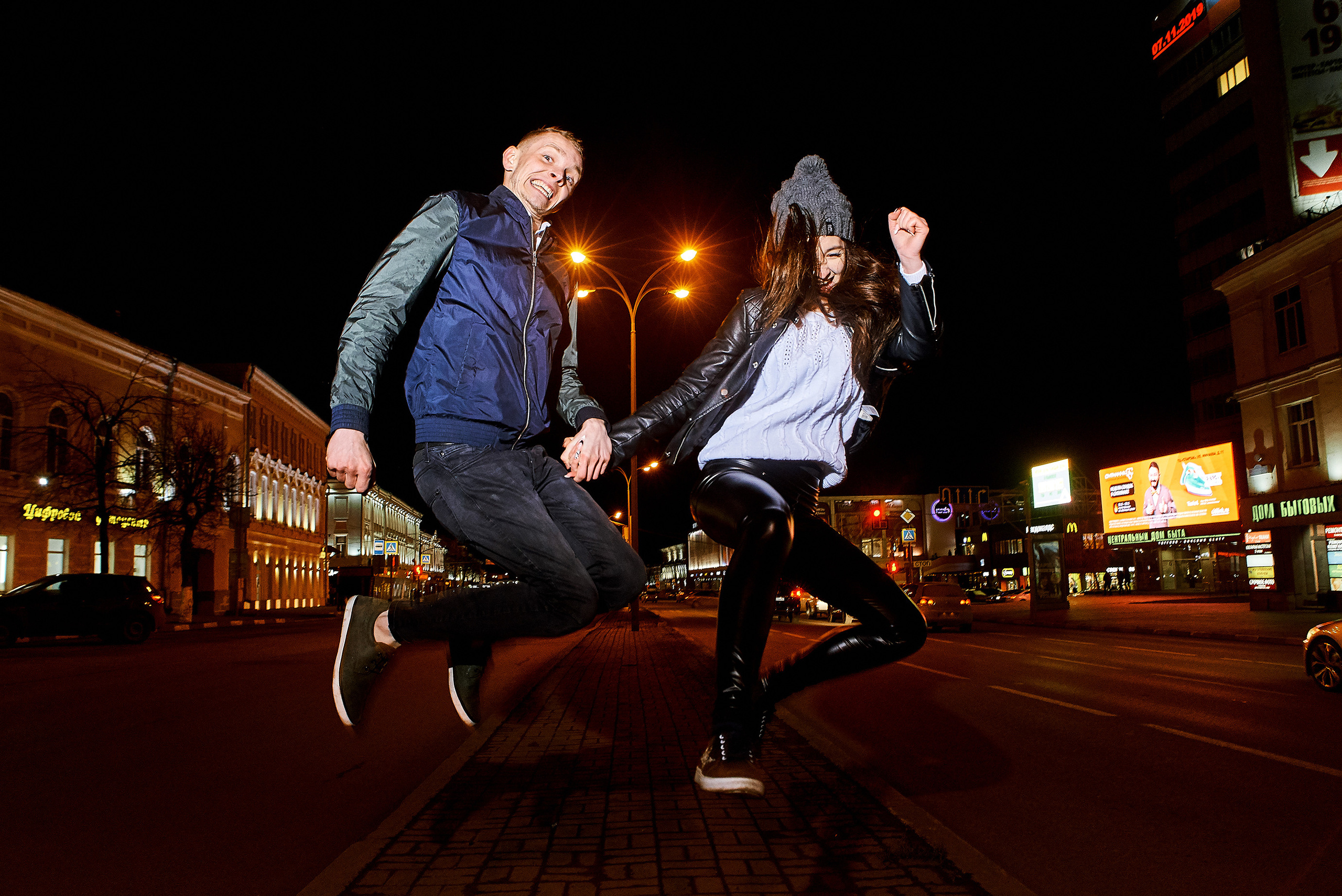 Волны ночного города. Свадебный фотограф в Ульяновске Александр Никитин