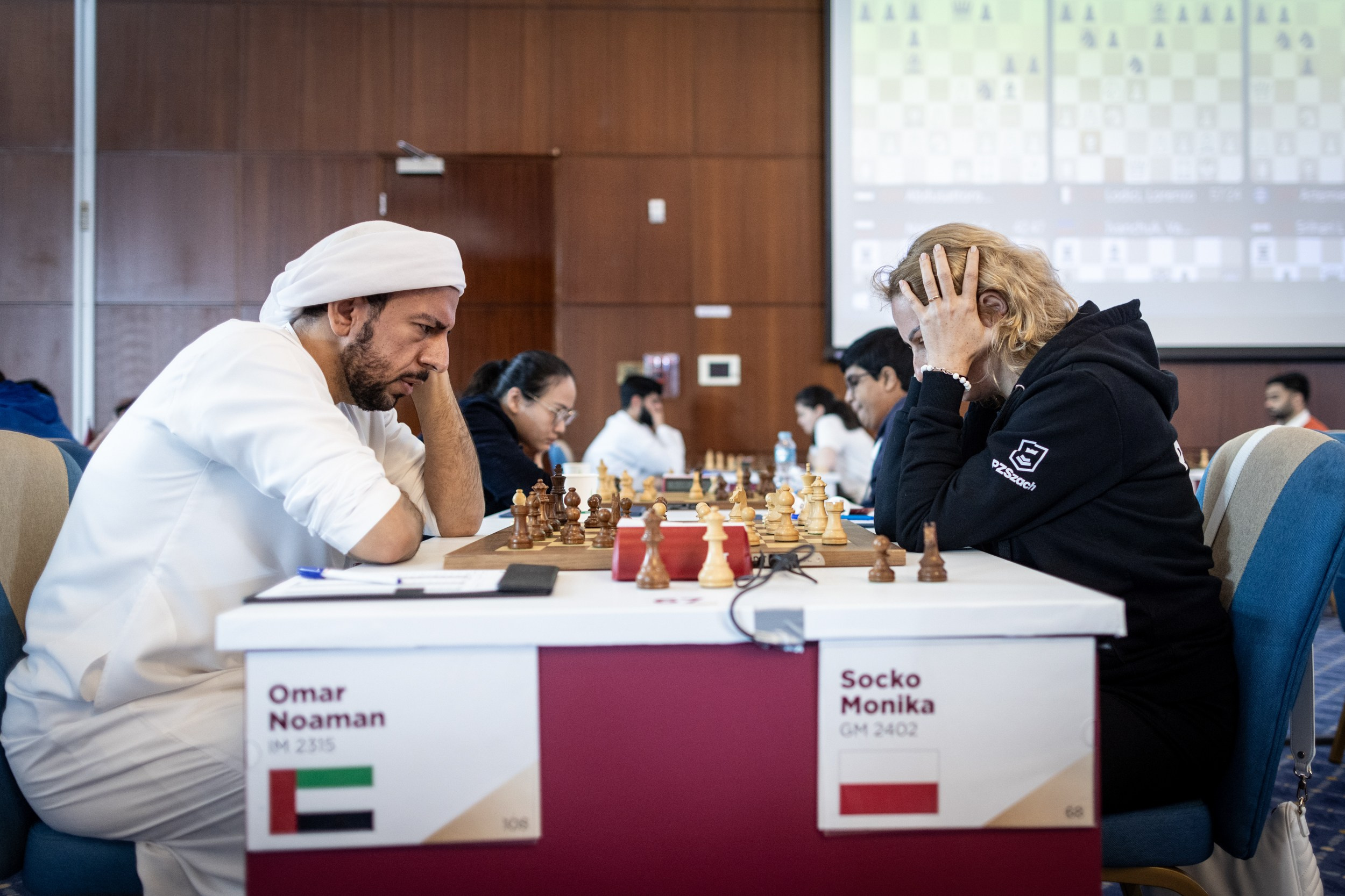 2024.12.10 Qatar Masters Open 2024 — Round7. Фотограф Анна Штурман (репортажная съёмка любых событий и мероприятий) Anna Shtourman photographer