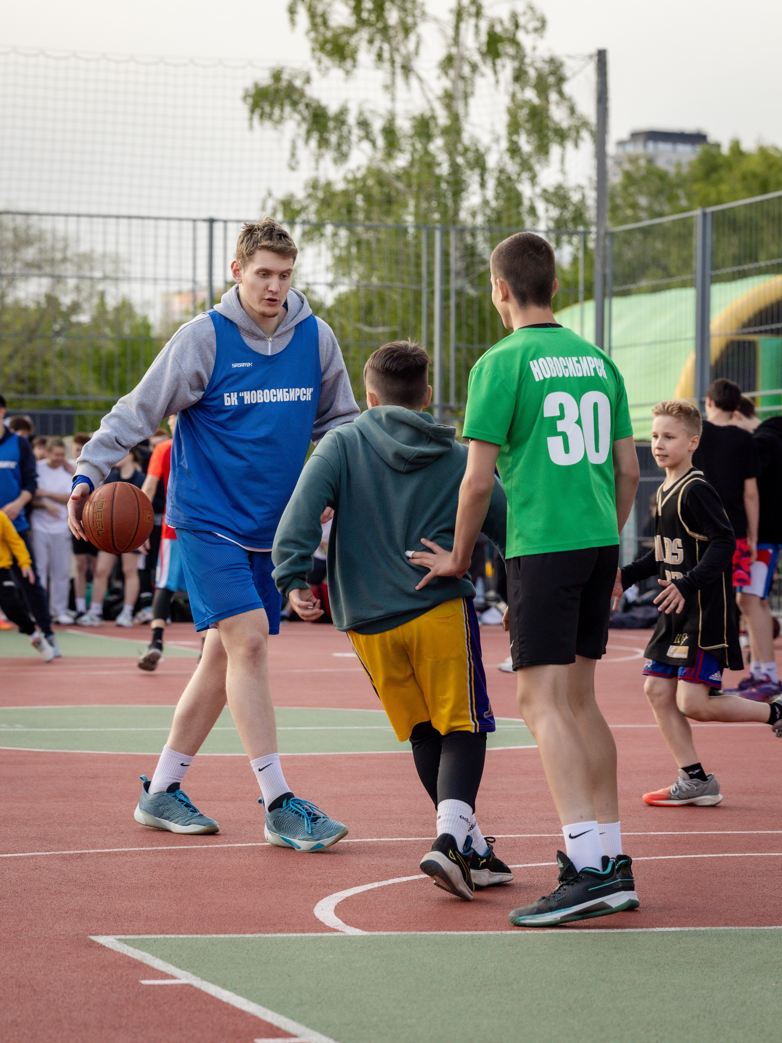 МК по баскетболу от команды БК Новосибирск. Bertran Ordo