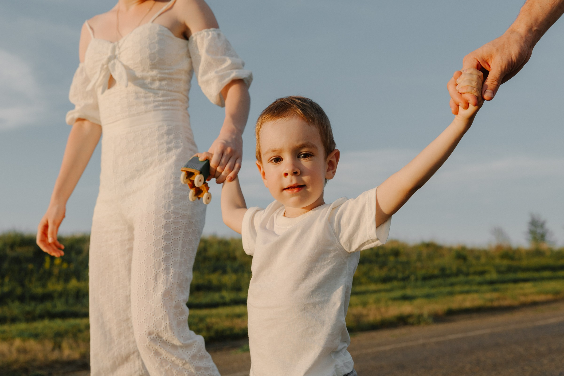 Виталя, Аня и Мирон. Фотограф Любовь Щербинина