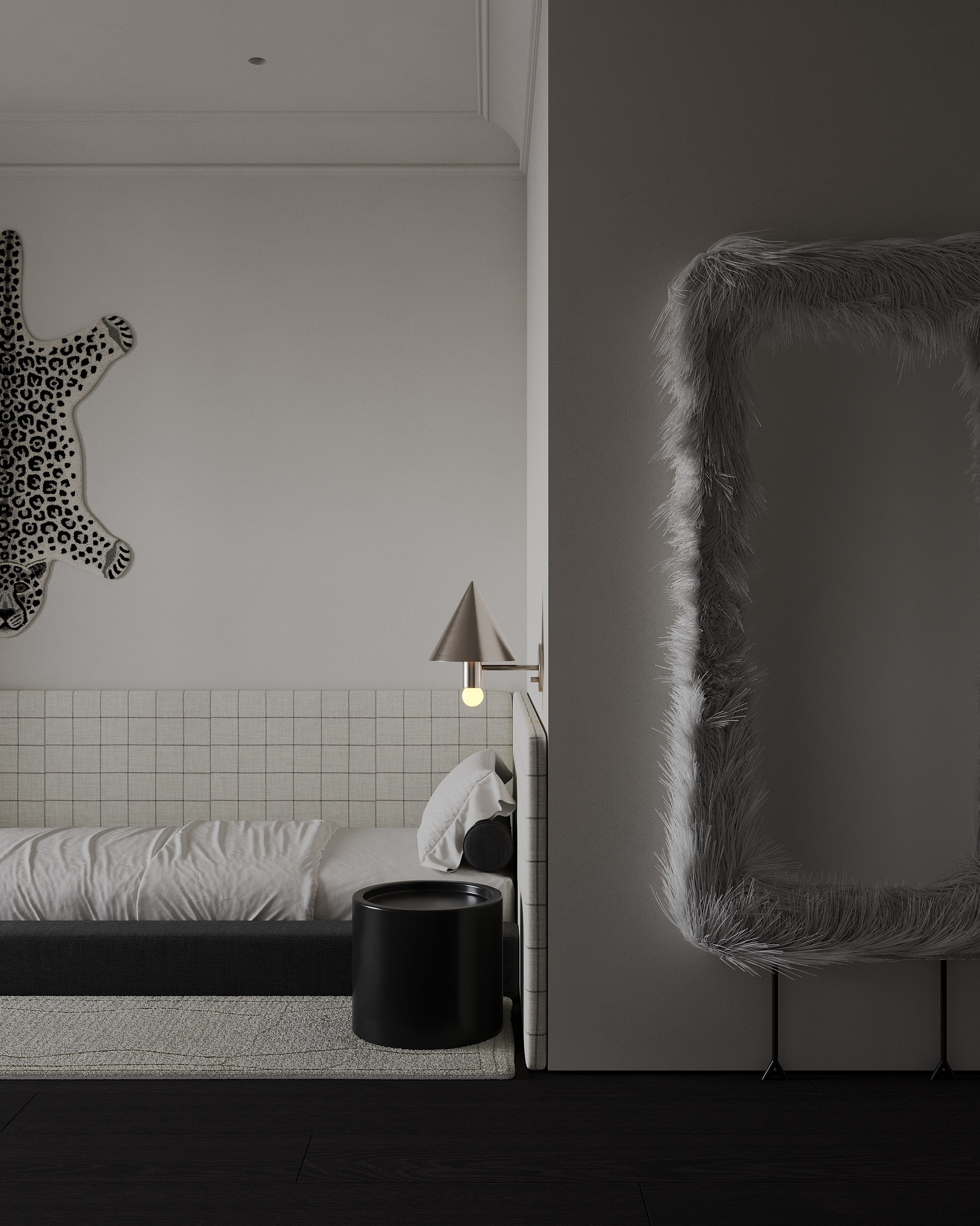 Светлая детская комната в стиле минимализм Dea como interior