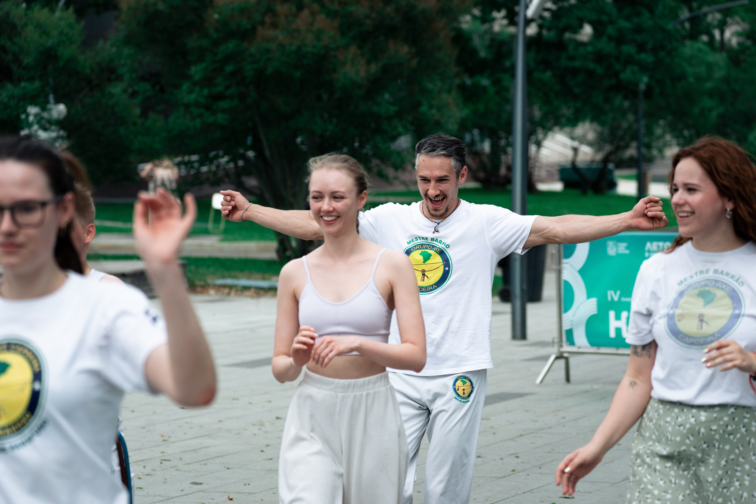 Открытый класс AXE Capoeira на фестивале неолимписких видов спорта на ВДНХ 2025 г:. Фотограф в Москве Ткаченко Владимир