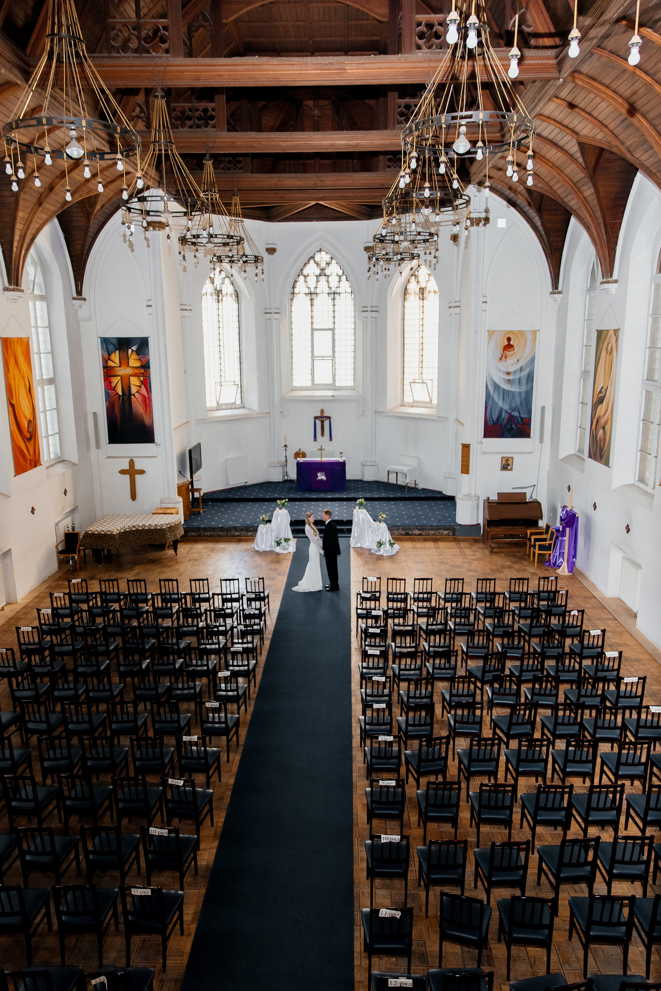 Даниил&Инна. Собор Андрея Англиканский. Фотограф текстиля в Москве Ольга Иванова
