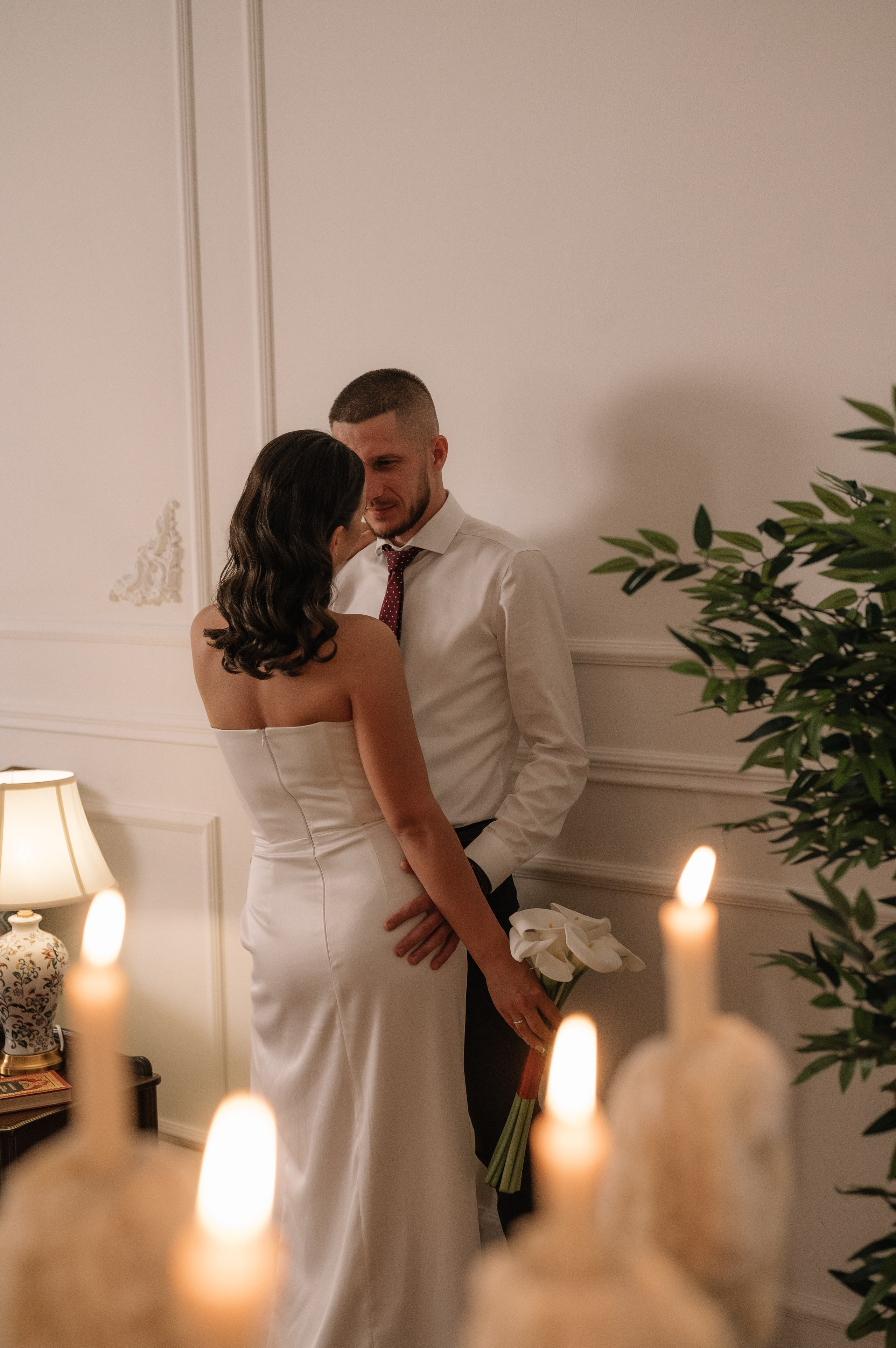 Свадебная фотосессия в студии. Свадебный и семейный фотограф в Краснодаре Алина Мельник