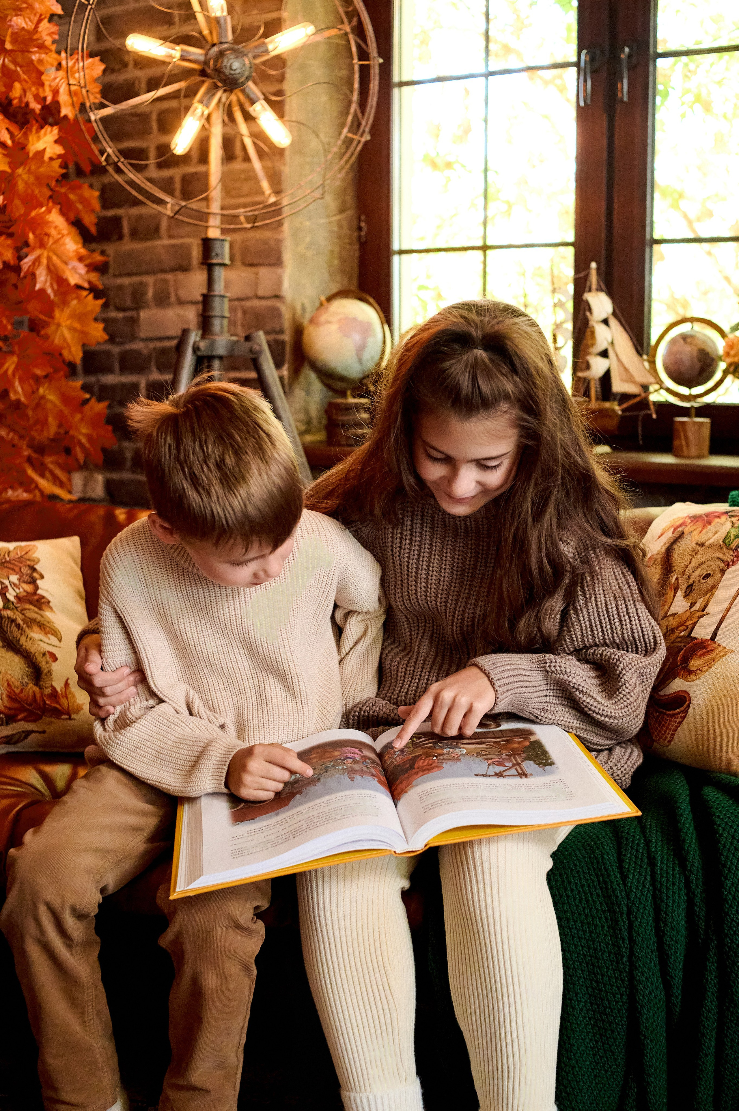 Сказки у камина. Семейный и детский фотограф в г. Ногинске Ангелина Хасанова
