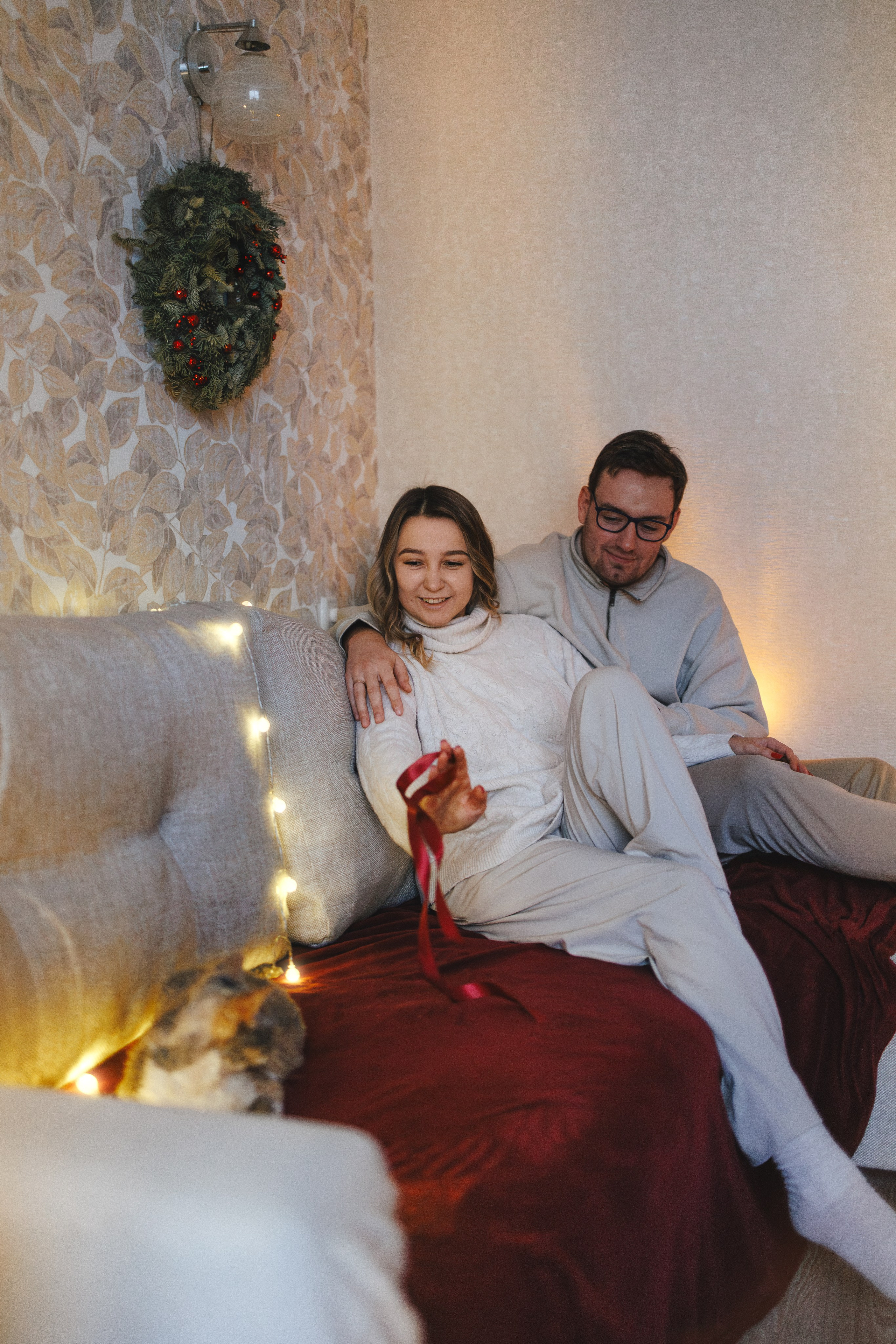 Домашняя новогодняя. Фотограф Анималист в Москве Анастасия Жучкова