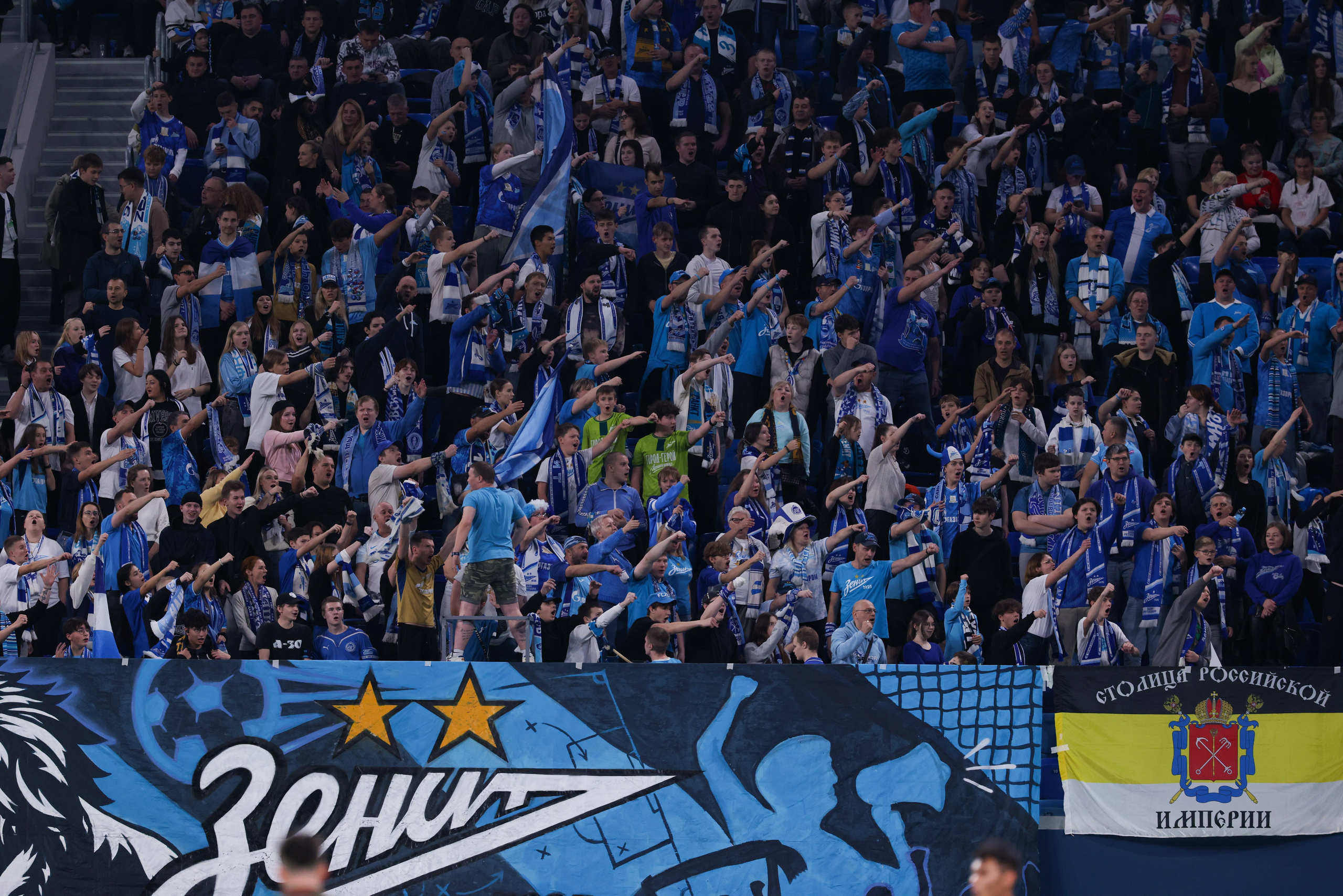 ФК «Зенит» — ФК «Локомотив» 14 тур РПЛ 01.11.2025. Спортивный и репортажный фотограф Антон Тереханов