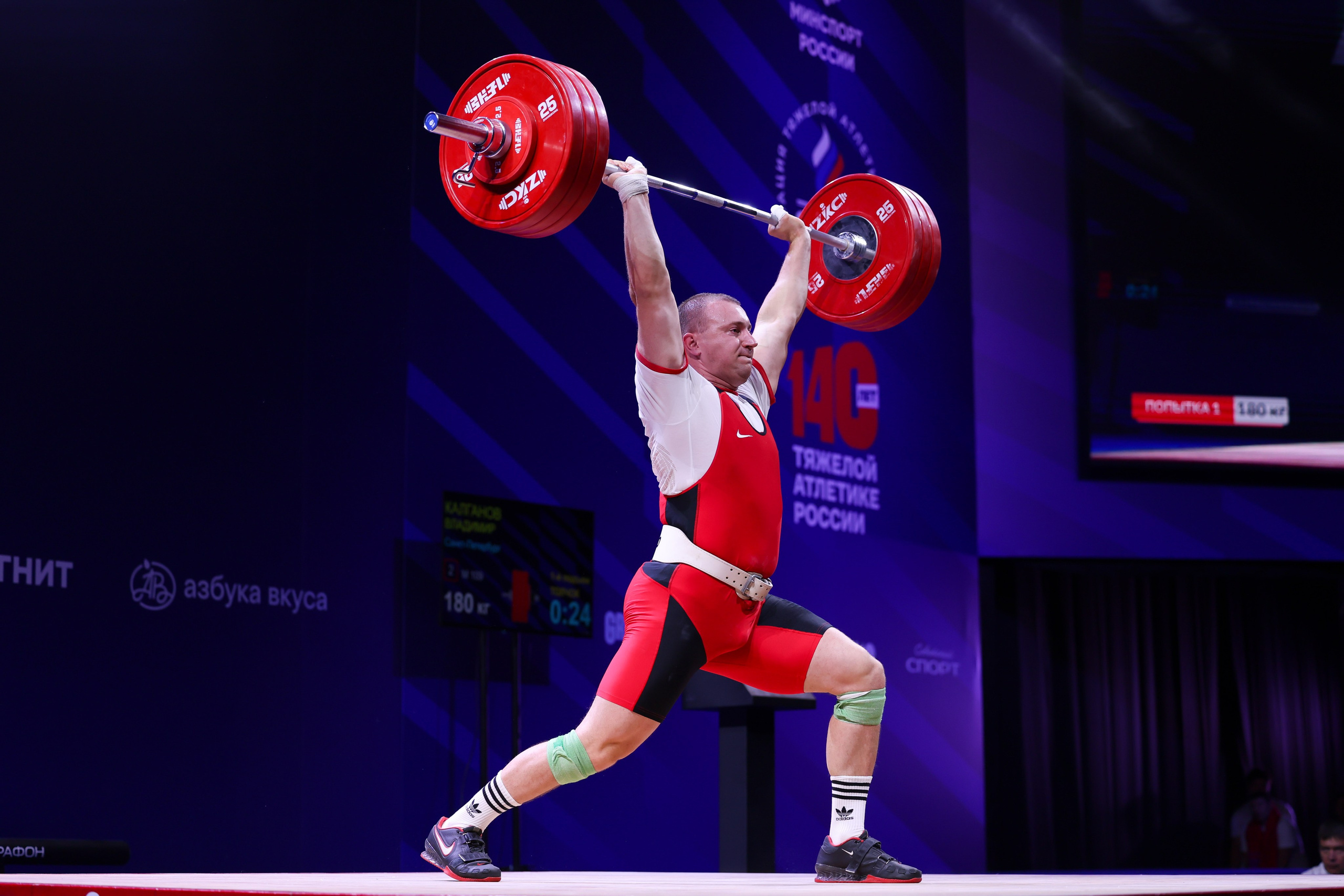 Чемпионат России по тяжелой атлетике 2025. Спортивный и репортажный фотограф Антон Тереханов
