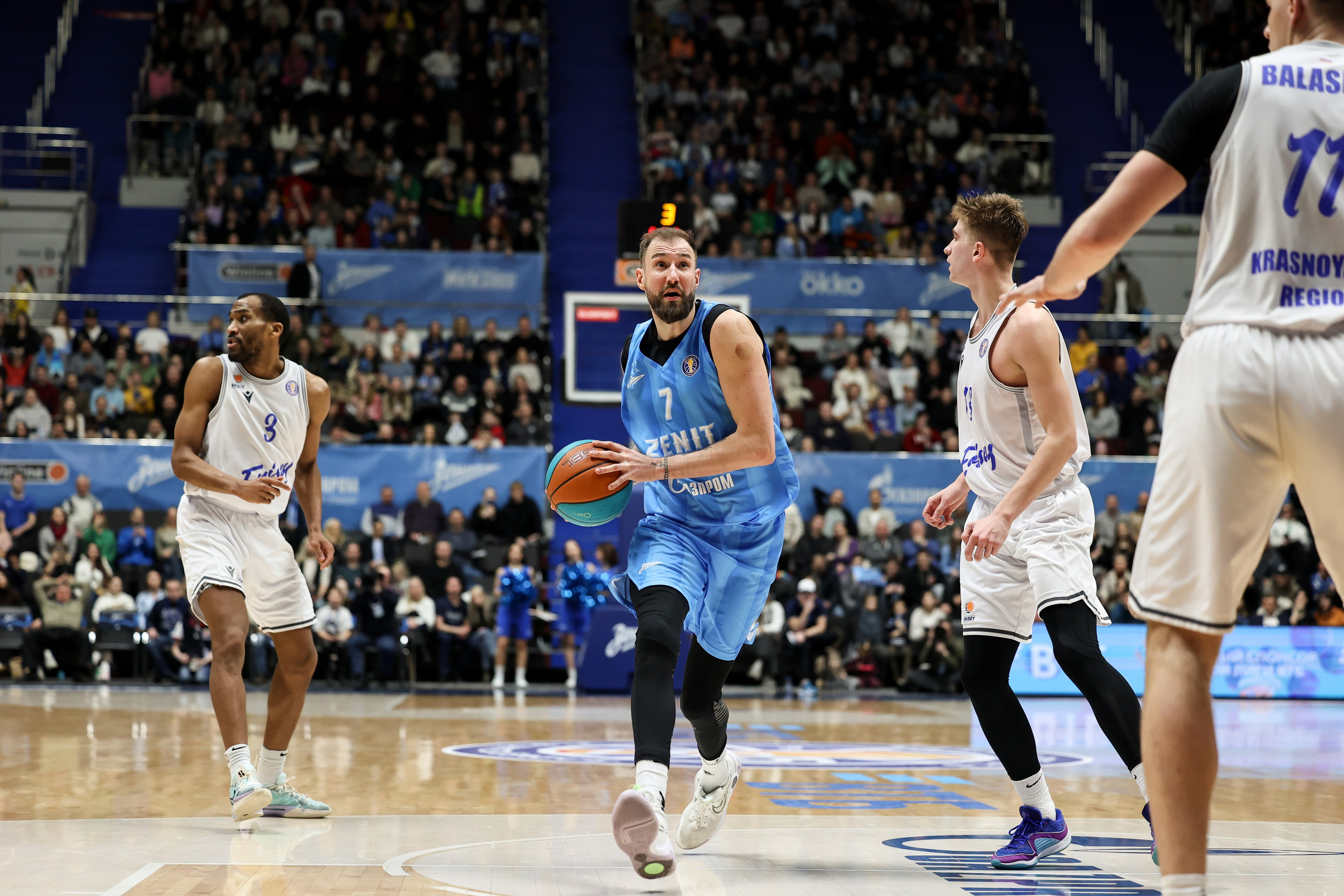 Зенит-Енисей 10.03.2024. Спортивный и репортажный фотограф Антон Тереханов