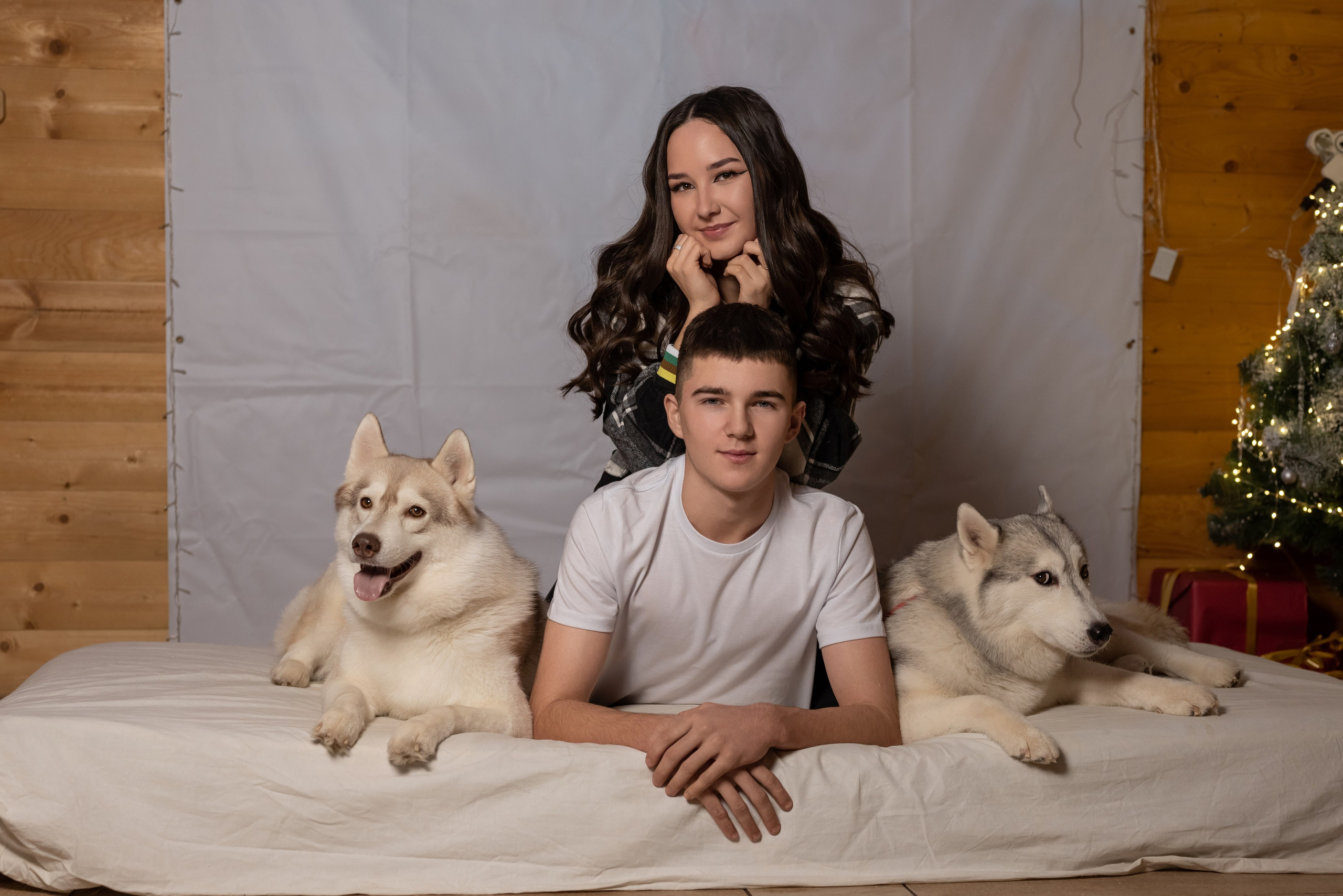 Фотопроект с хаски в частном доме. Фотограф в городе Салават