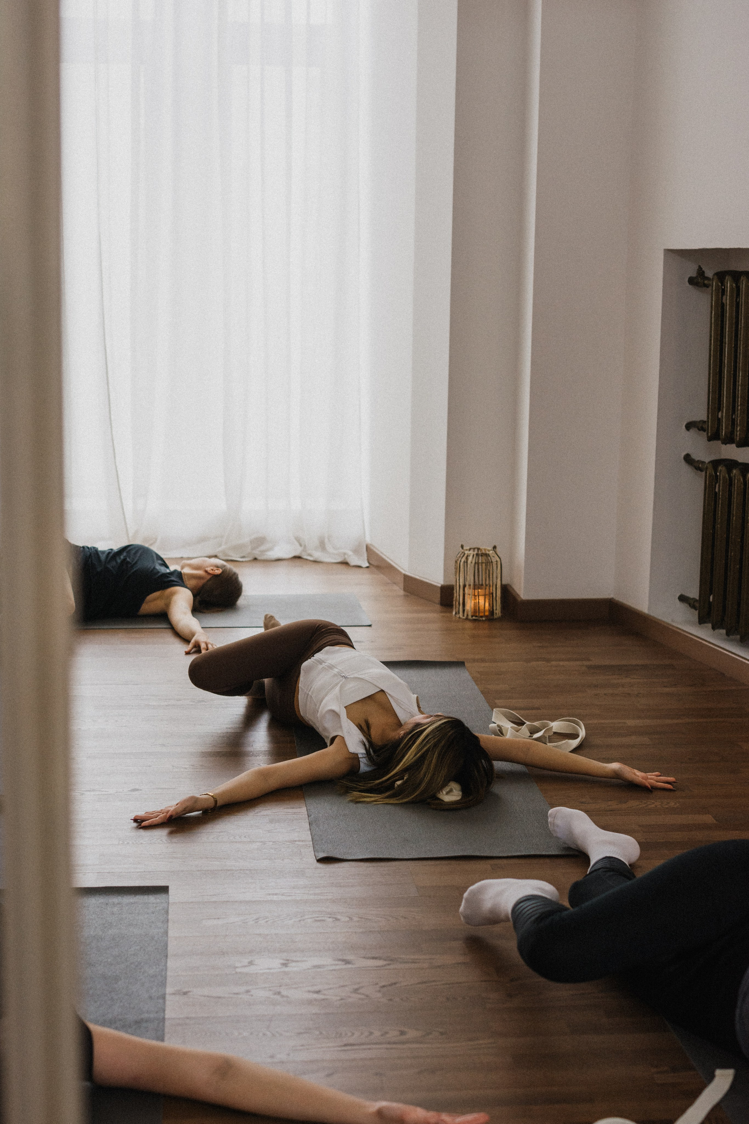 Йога на Патриках. Фотограф в Москве Ангелина Ким