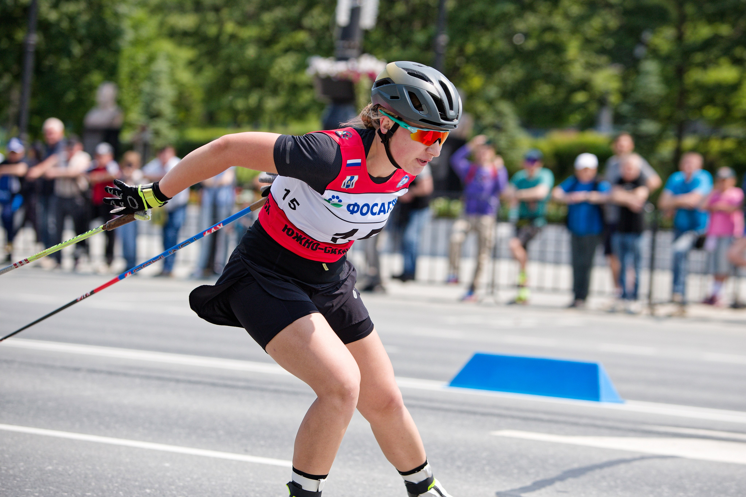 II этап Кубка России по лыжероллерам. Кутузов Евгений Фотограф в Южно-Сахалинске