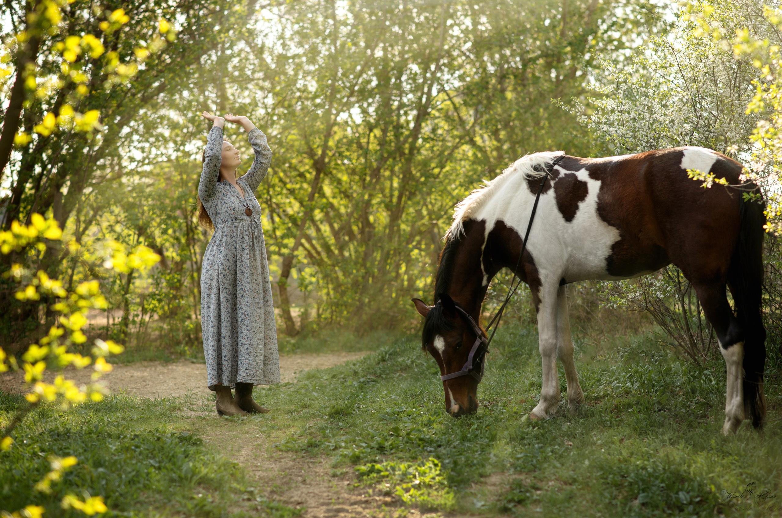 Кристина и Бемби. Конный фотограф в Саратове Юлия Иванова